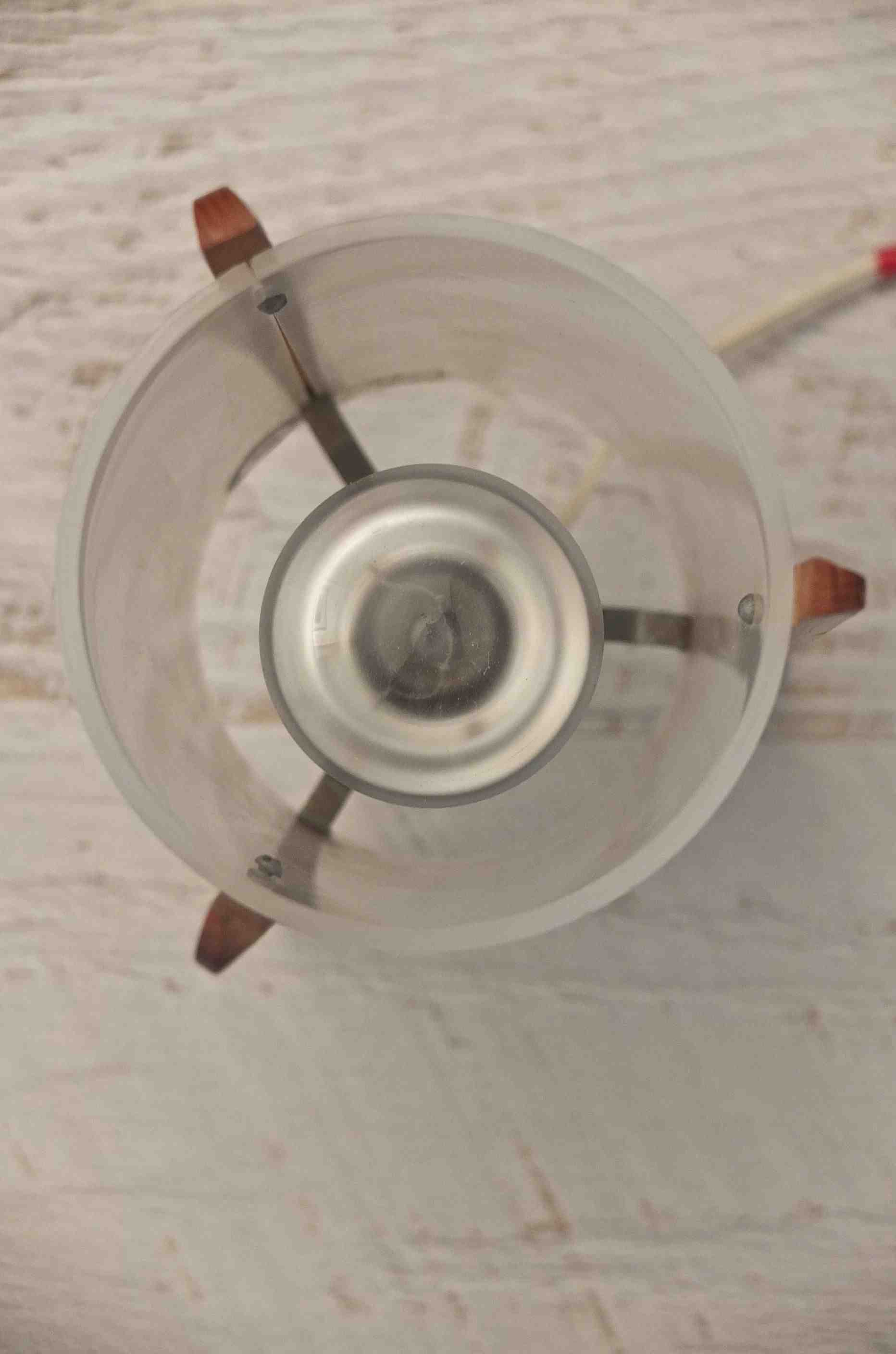 Slavia vintage zoom lampe vintage des années 80 manufacture Pokrok Zilina modèle "Lucerna"