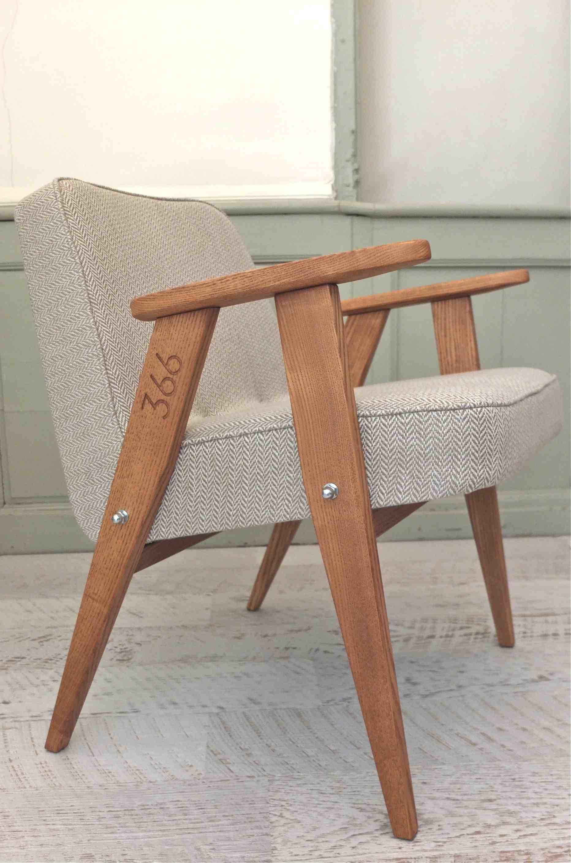 fauteuil polonais "366" Jozef Chierowski 366 concept slavia vintage 4