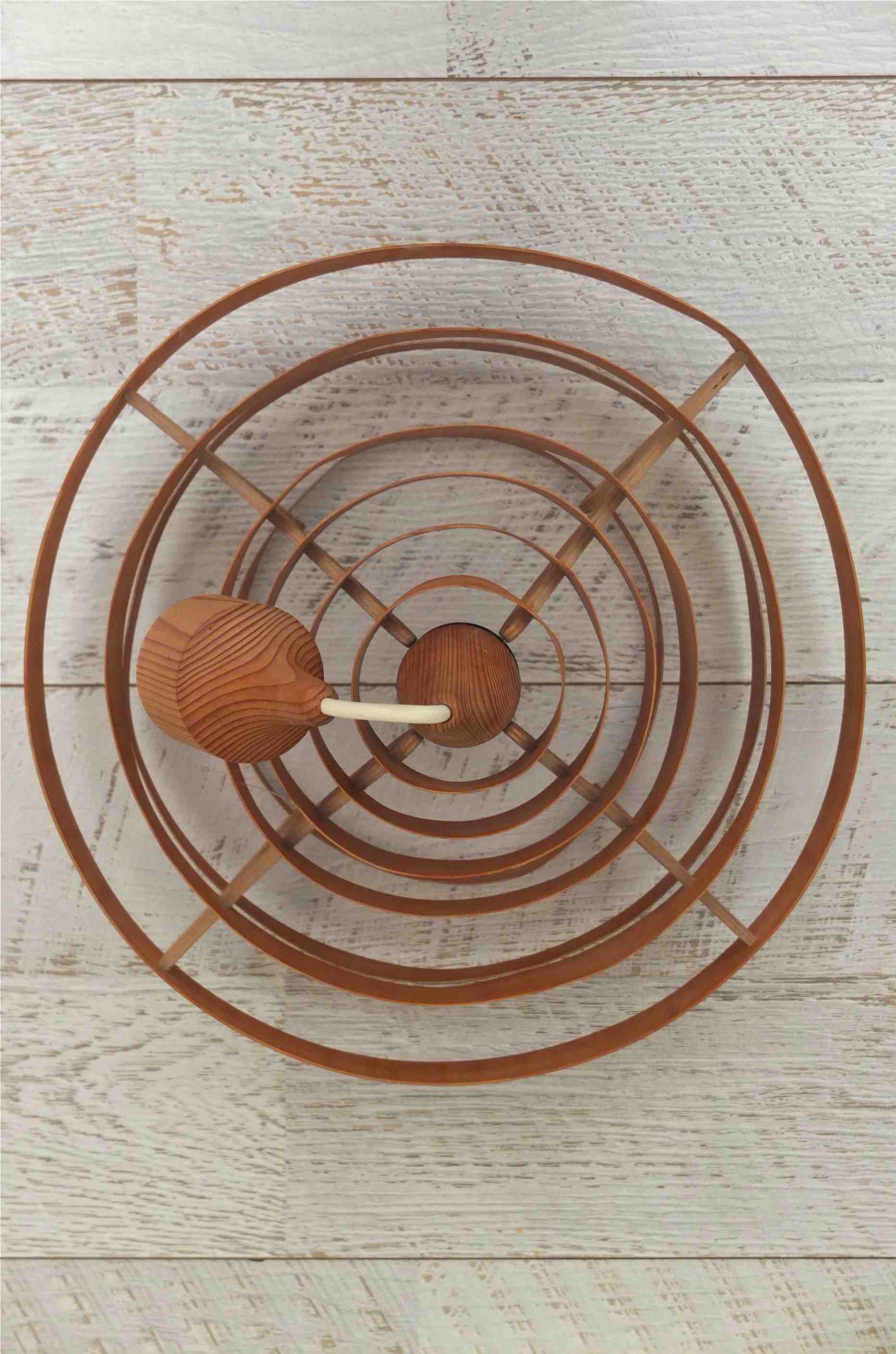 suspension de style scandinave annees 60 "orbite" slavia vintage 7