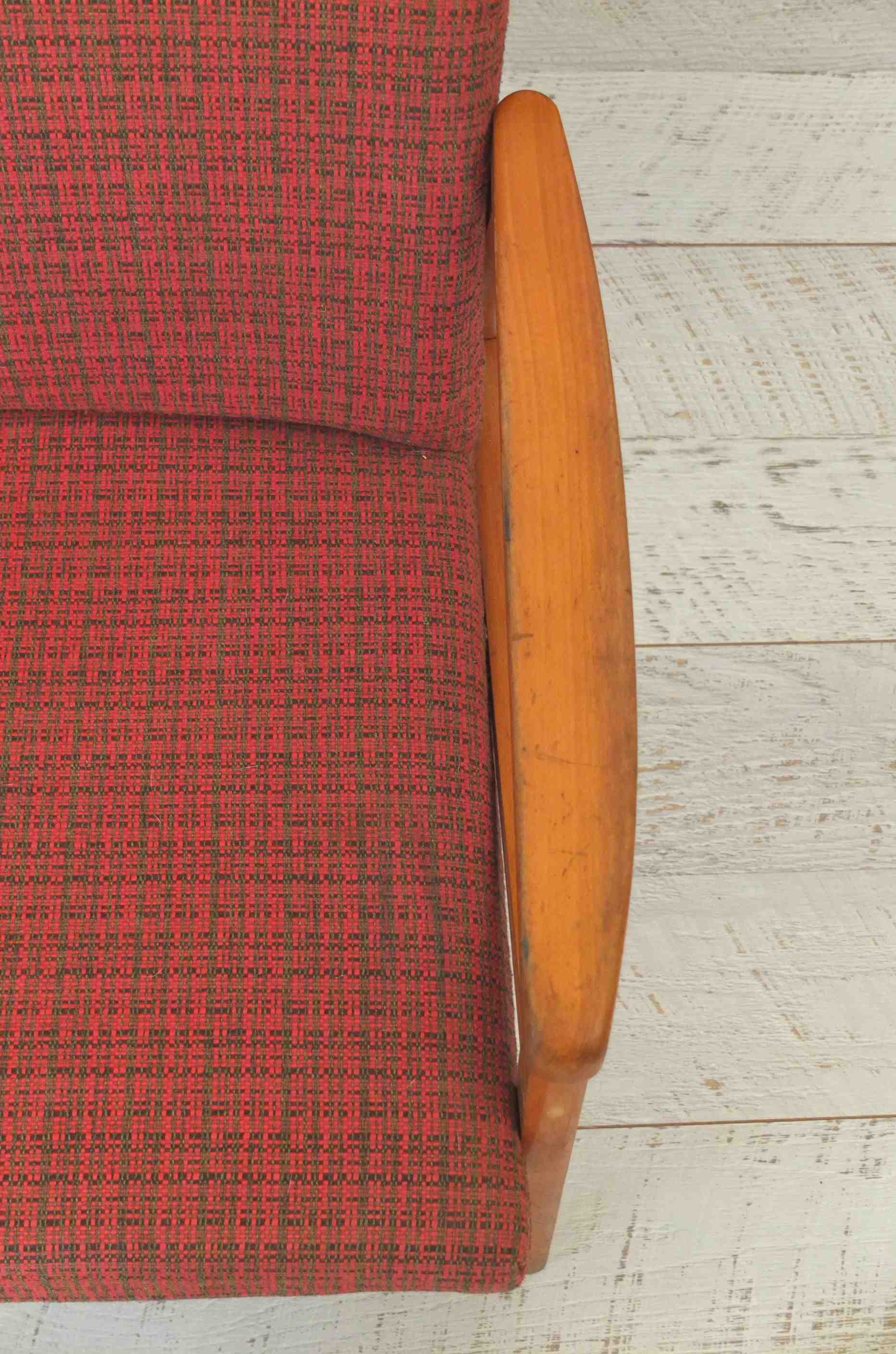 Fauteuil de style scandinave vintage annnees 50 "Jutland" Slavia Vintage 6