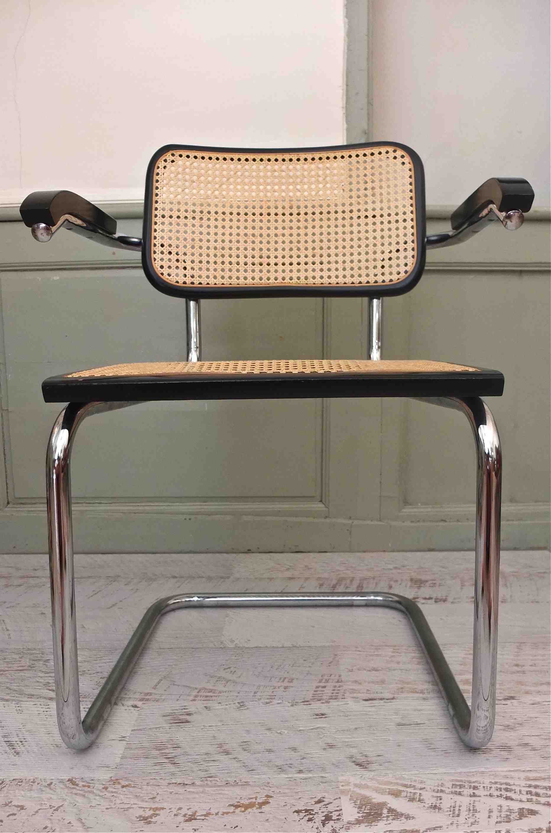 Slavia vintage chaise cesca B64 modèle Weimar