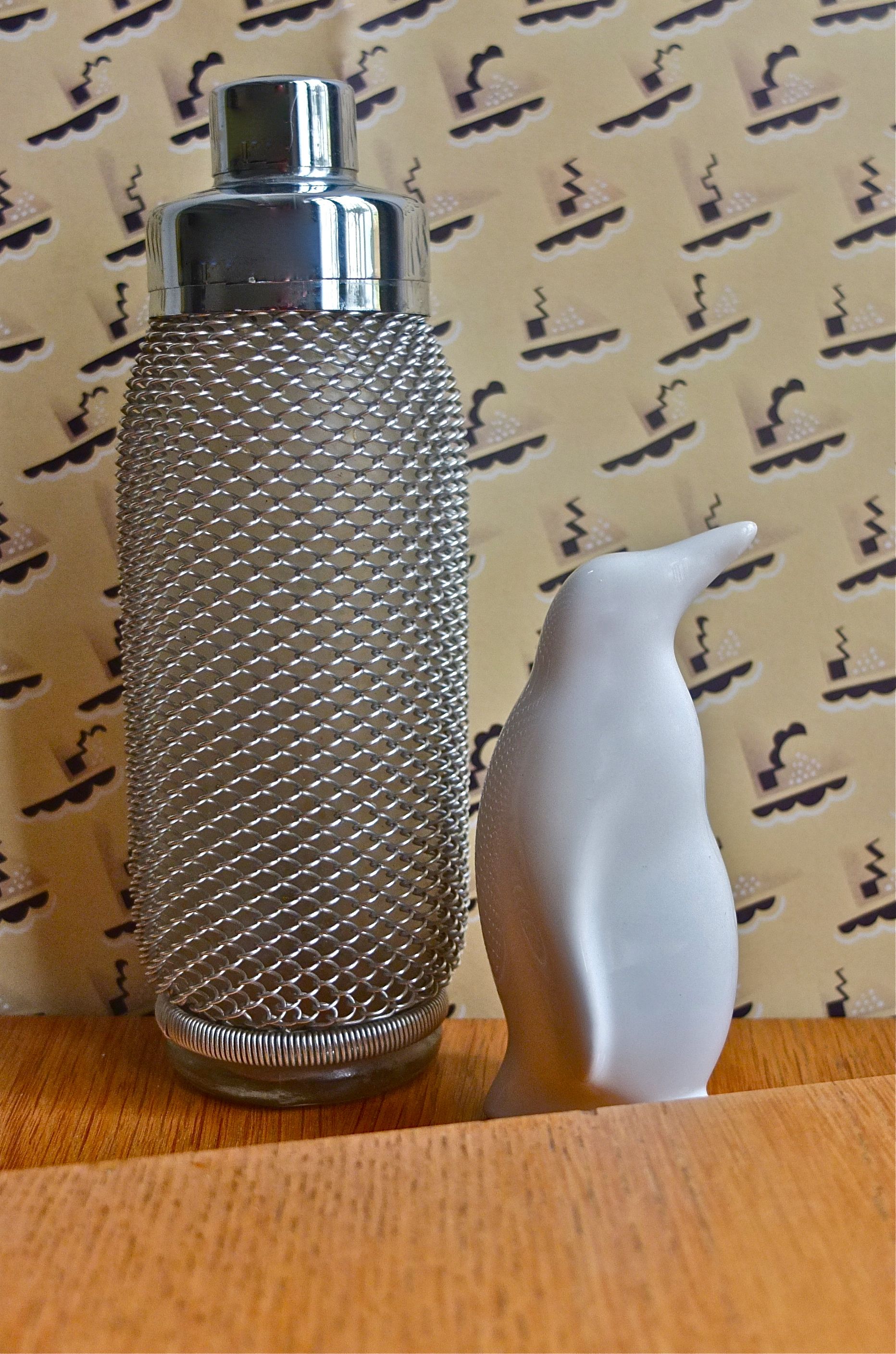 Shaker des années 60 Flamingo Slavia Vintage 3