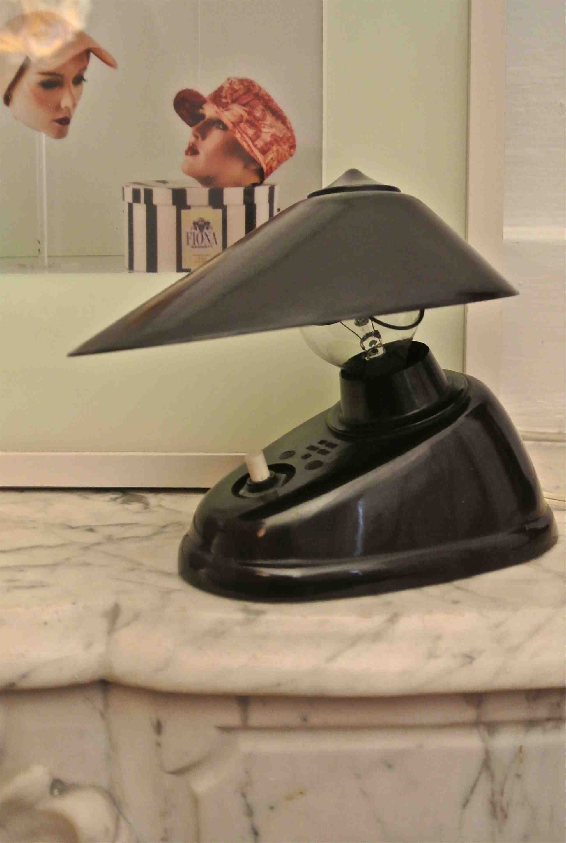 Slavia vintage petite lampe bakélite Tucker