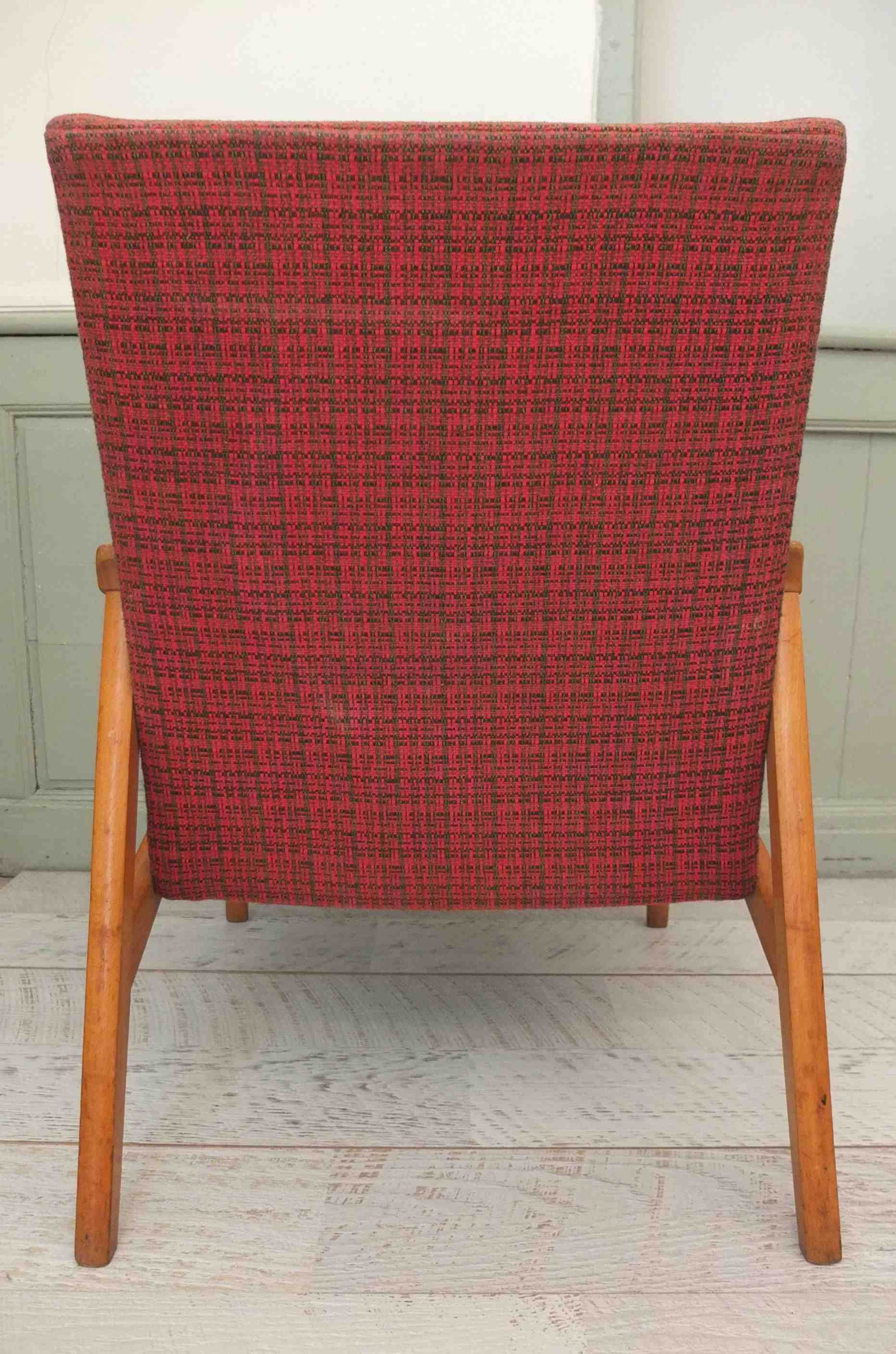 Fauteuil de style scandinave vintage annnees 50 "Jutland" Slavia Vintage 7