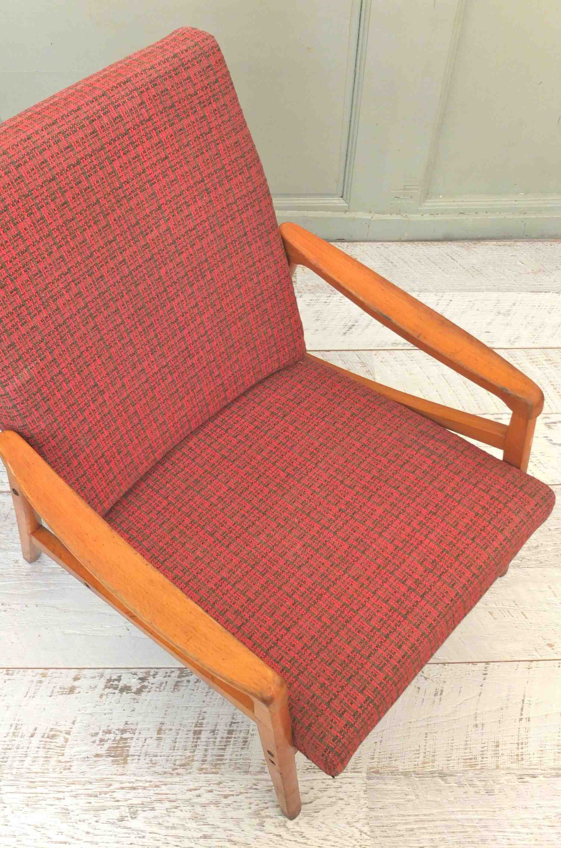 Fauteuil de style scandinave "Jutland" Slavia Vintage 7