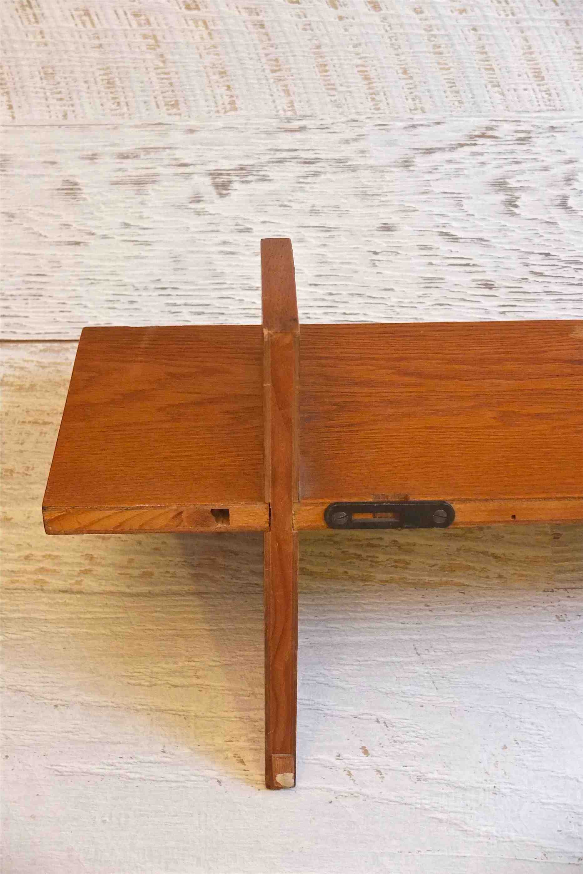 Slavia Vintage etagere vintage en bois de style moderniste "Angular" 7