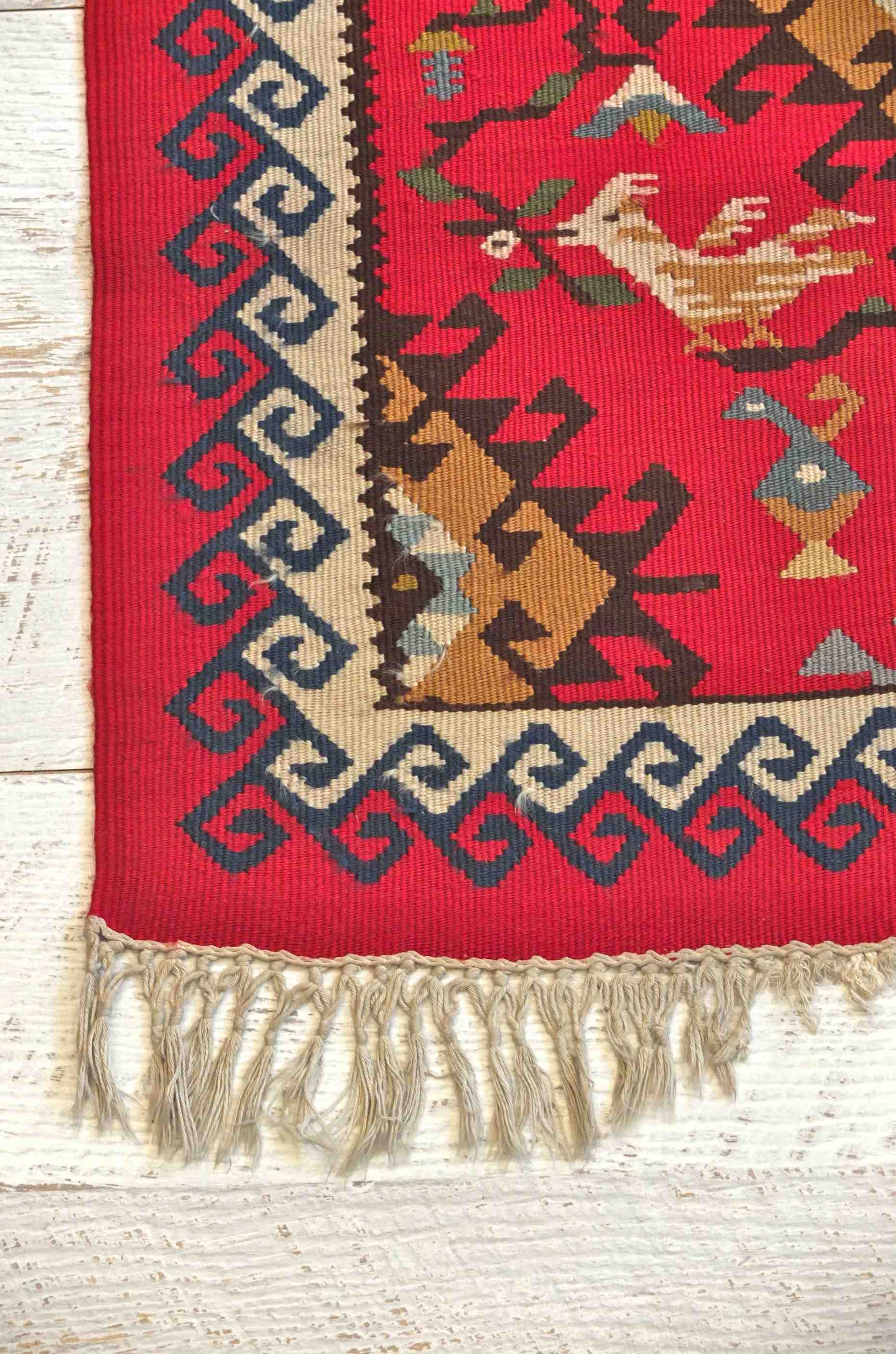 Slavia Vintage tapis vintage des annees 60 aux motifs Navajo "Cheyenne" motif