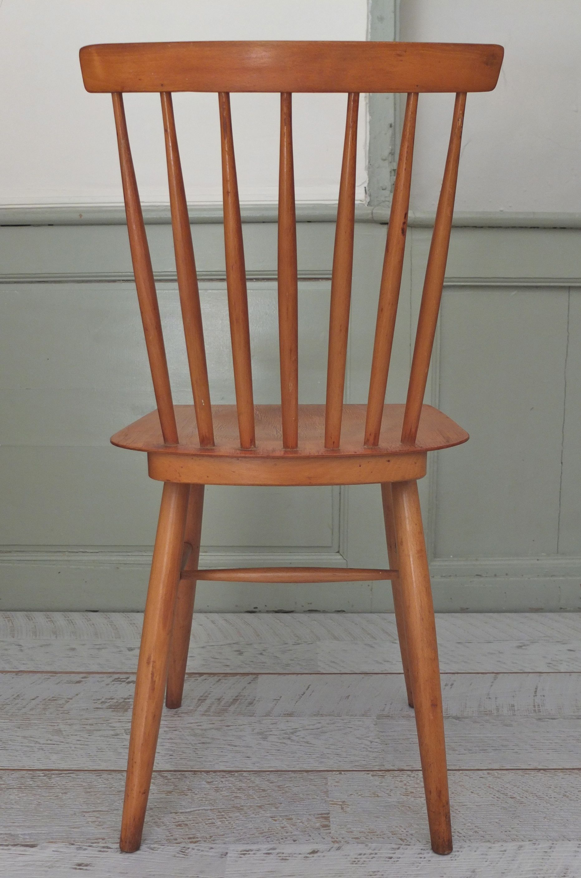 chaise à barreaux  Ton vintage tcheque Forest slavia vintage 3