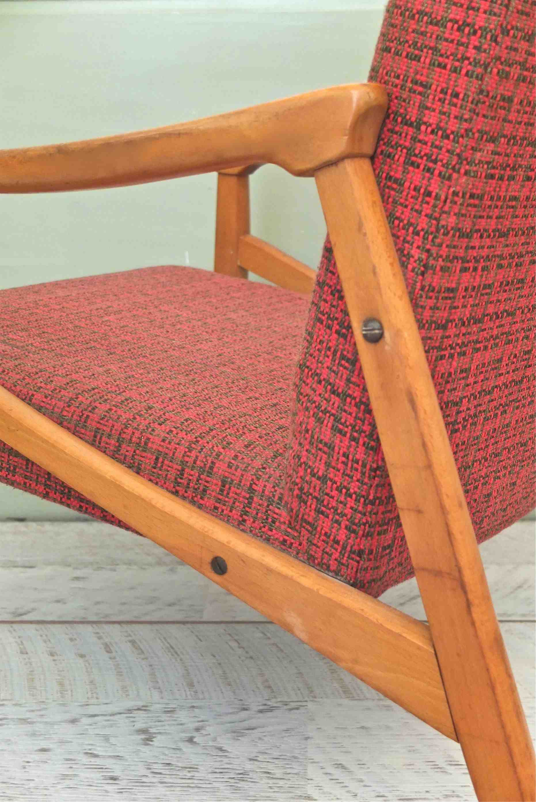 Fauteuil de style scandinave "Jutland" Slavia Vintage 1