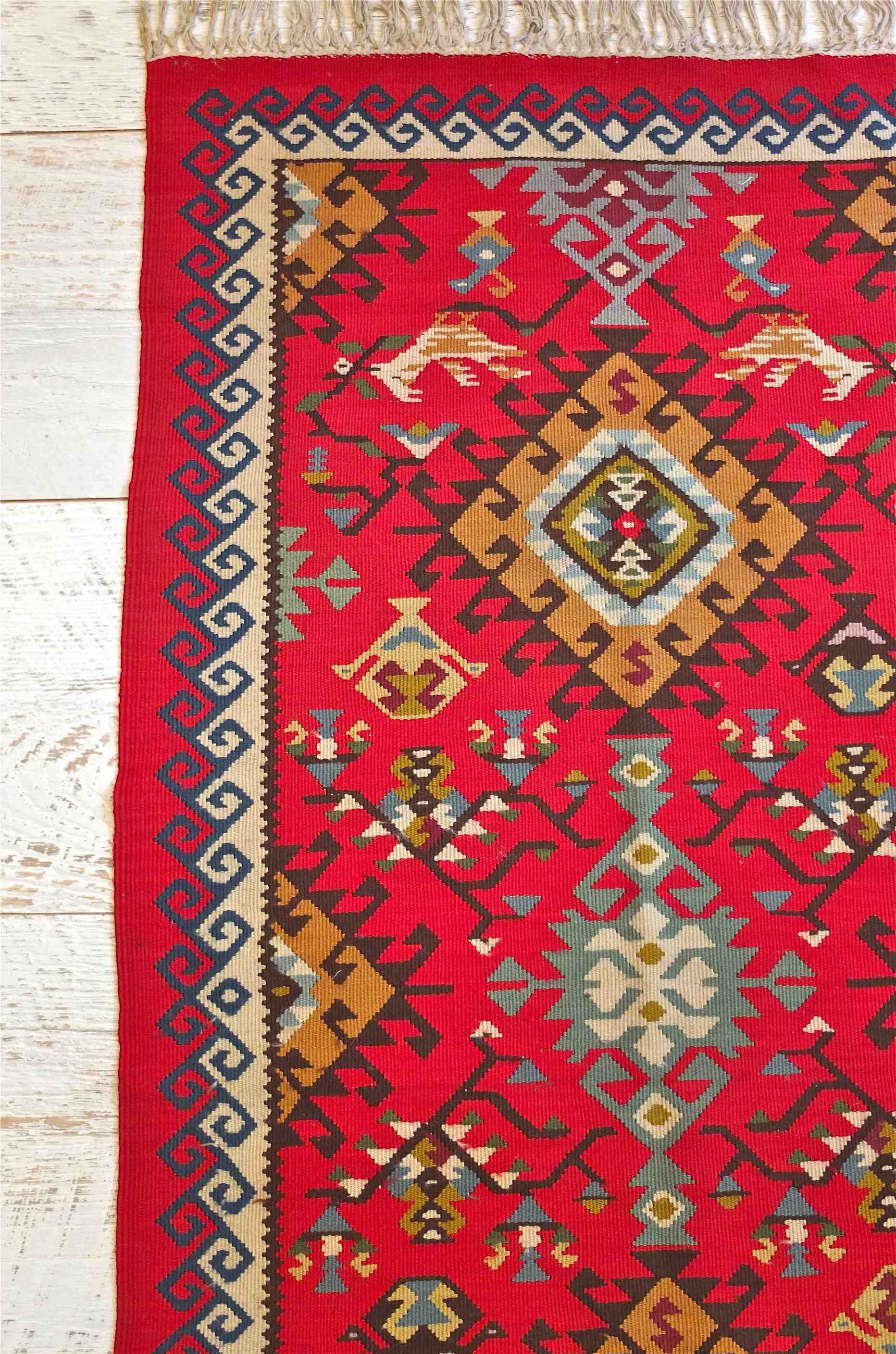 Slavia Vintage tapis vintage des annees 60 aux motifs Navajo "Cheyenne" vintage