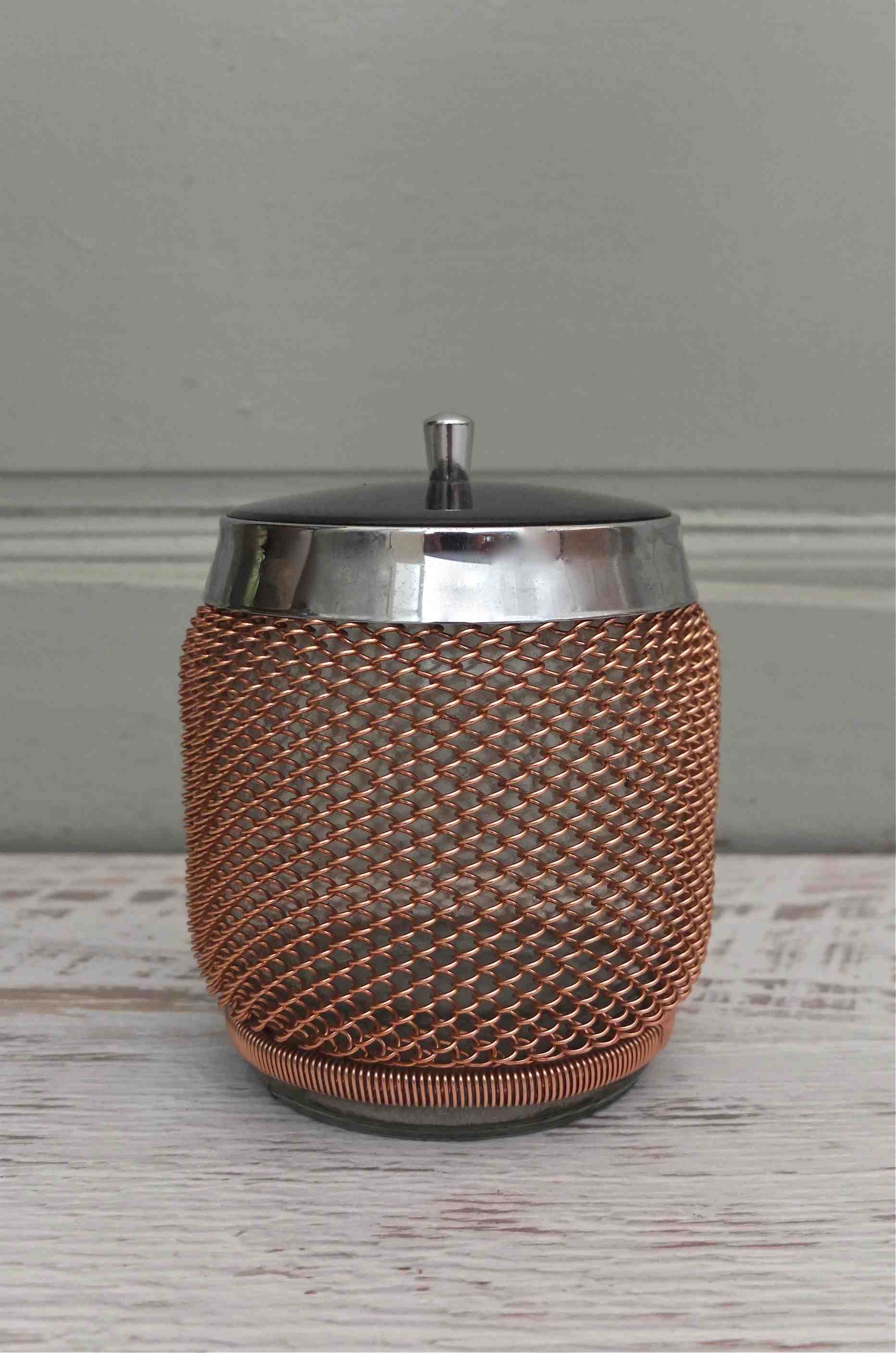 Pot a glacons en cuivre des annees 60 "Copper" Slavia vintage 14