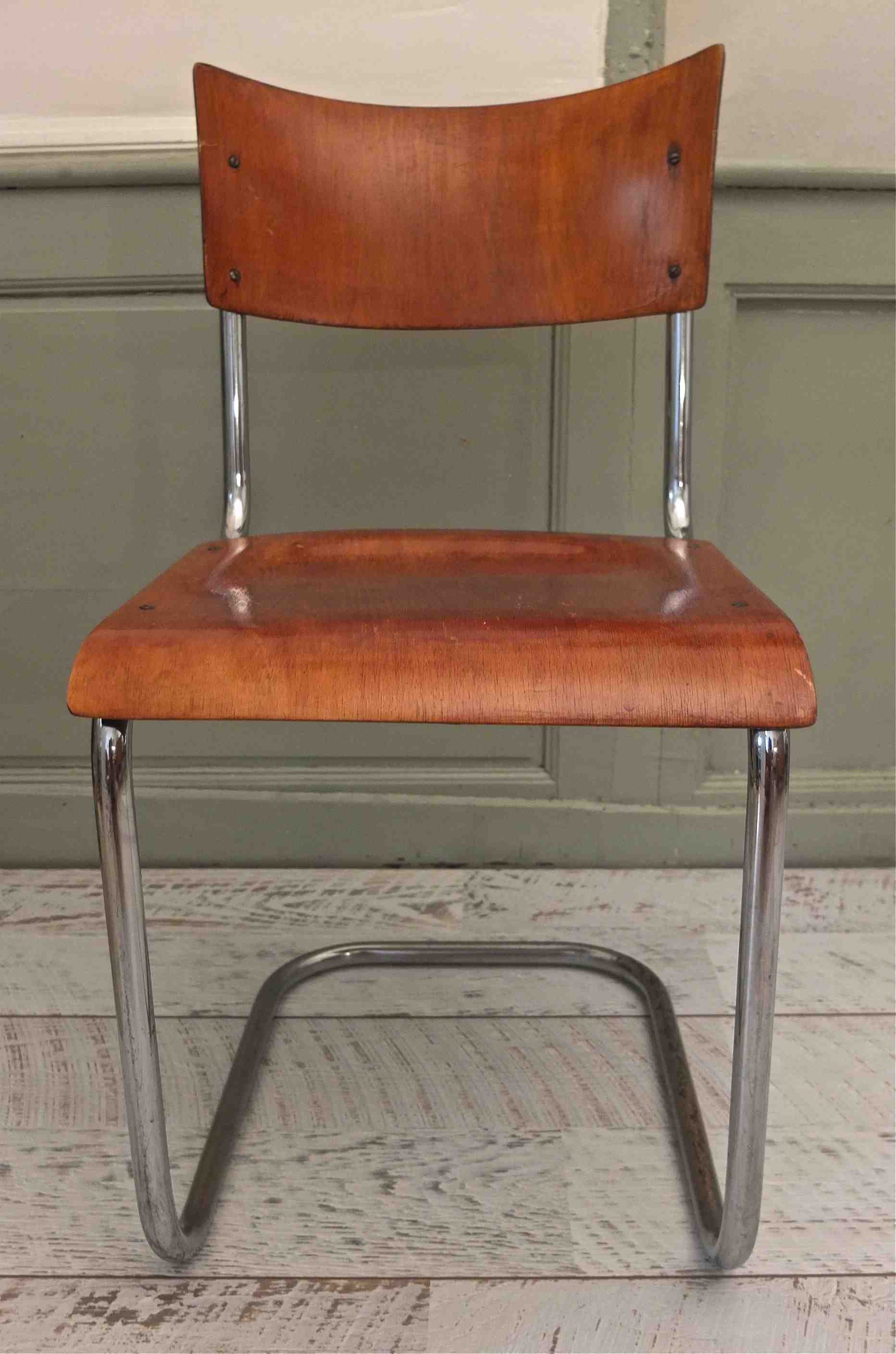Slavia Vintage chaise Thonet S43 1931 Mart Stam