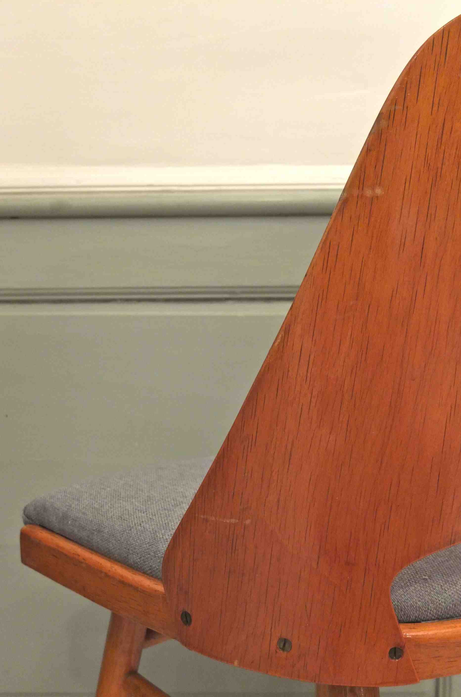 Chaise style scandinave ton modele nordic slavia vintage 8
