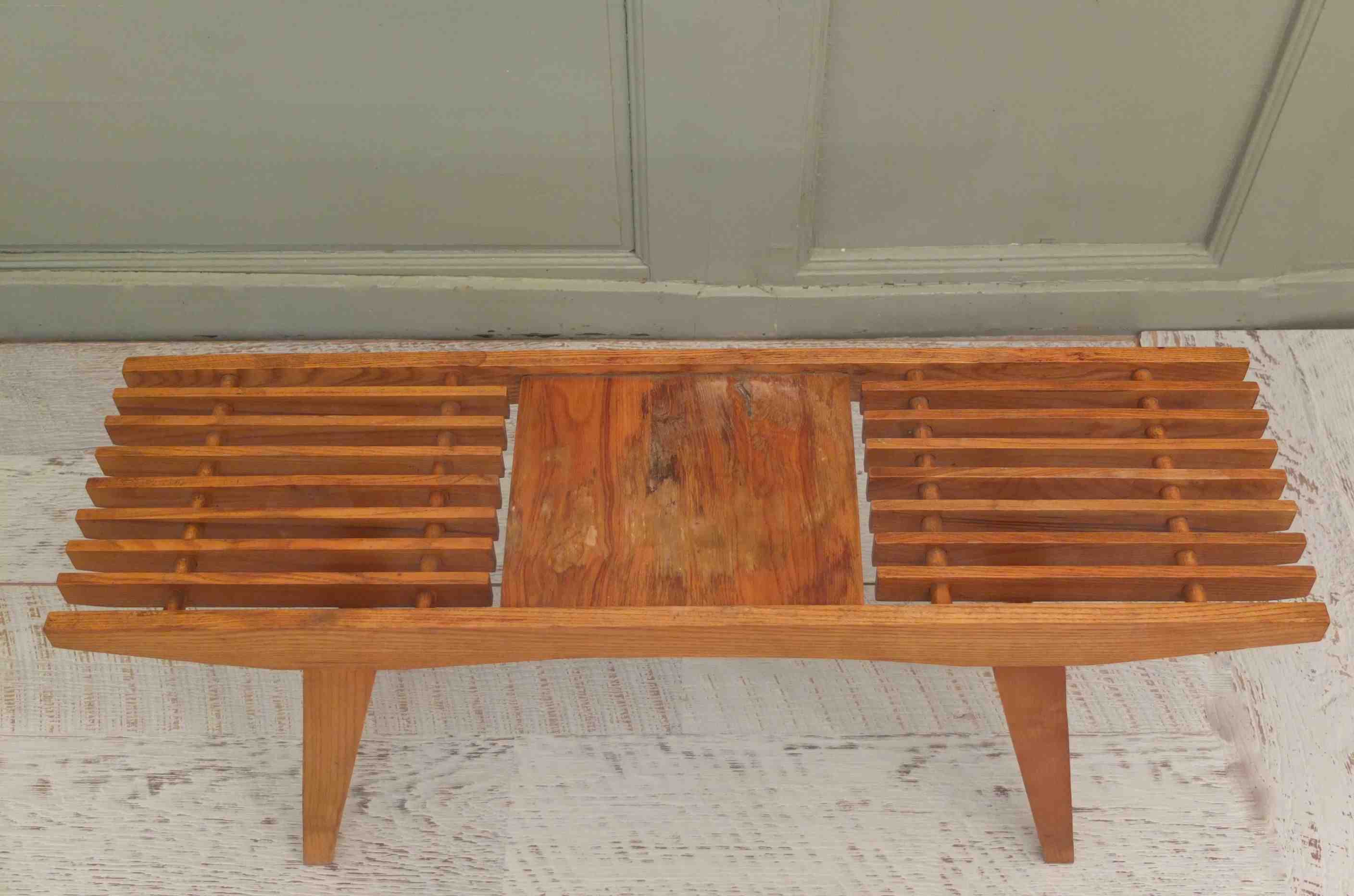 Table en bois  vintage annees 60 Slavia Vintage