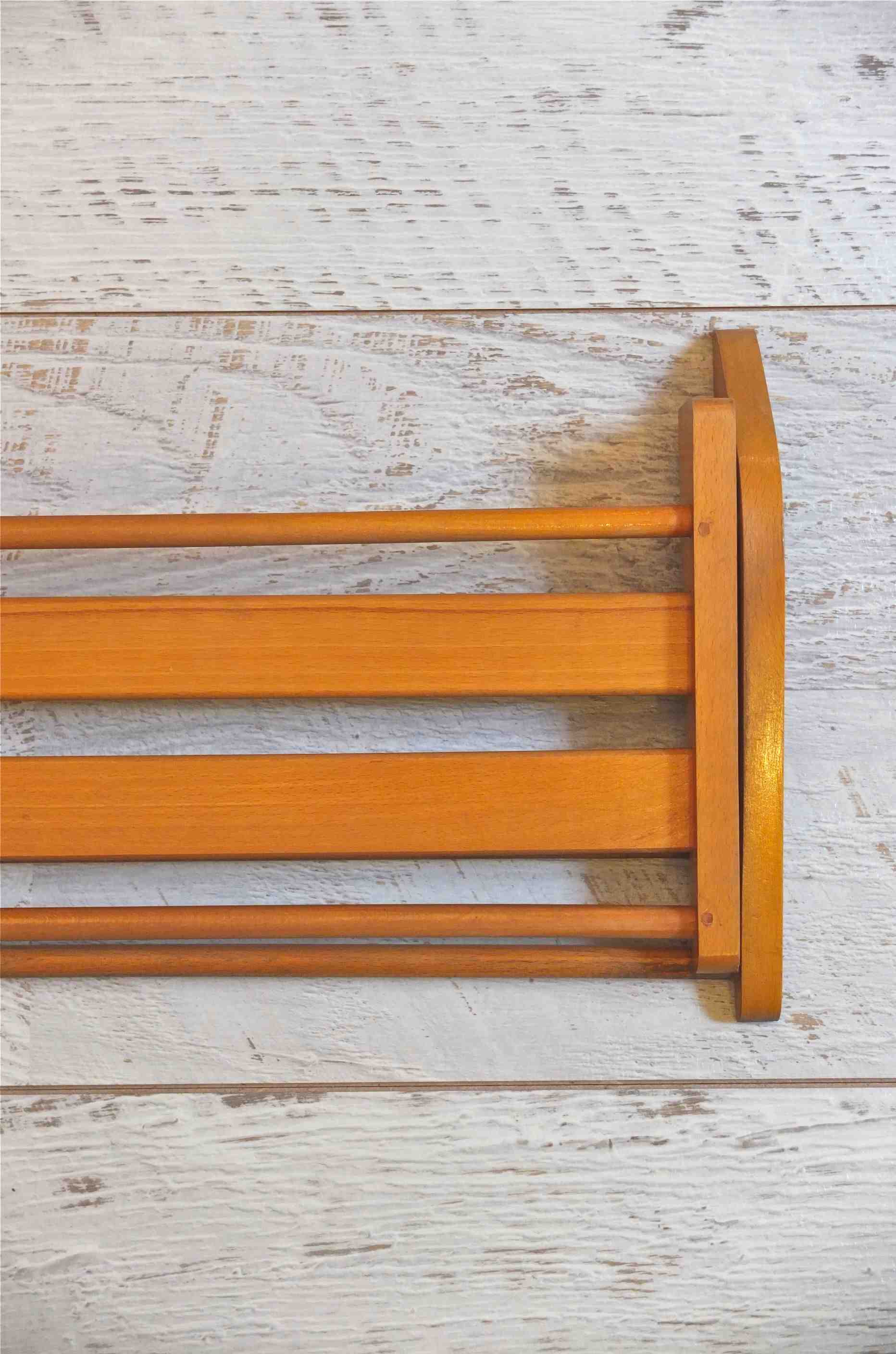 Slavia Vintage etagere en bois vintage rabattable "Road Trip" 6