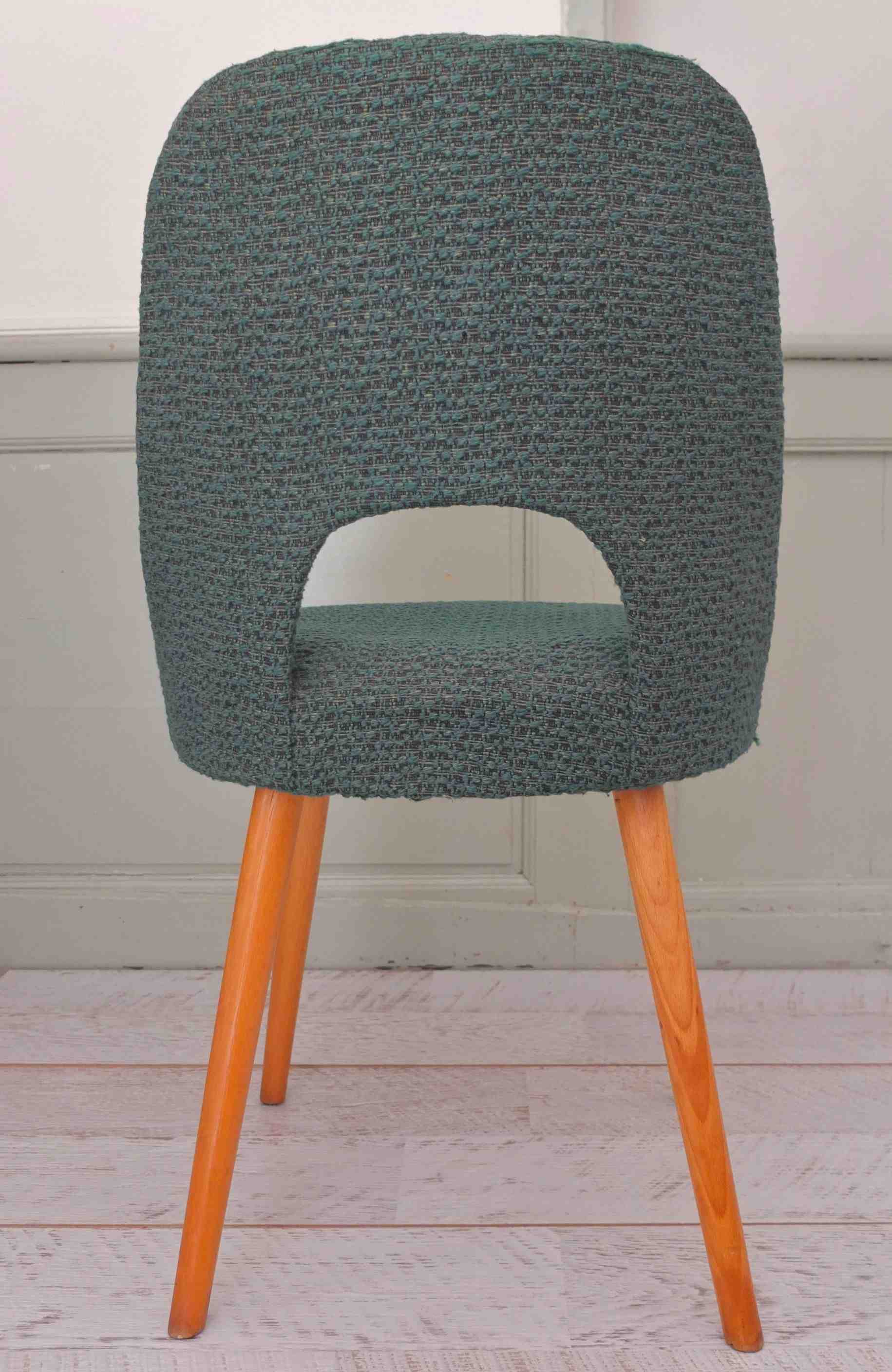 fauteuil moderniste vintage TON annees 60  Slavia Vintage "Fall" 3