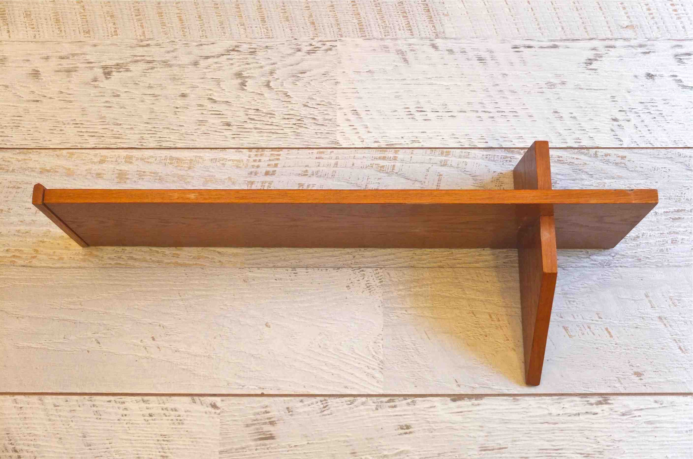 Slavia Vintage etagere vintage en bois de style moderniste "Angular" 3