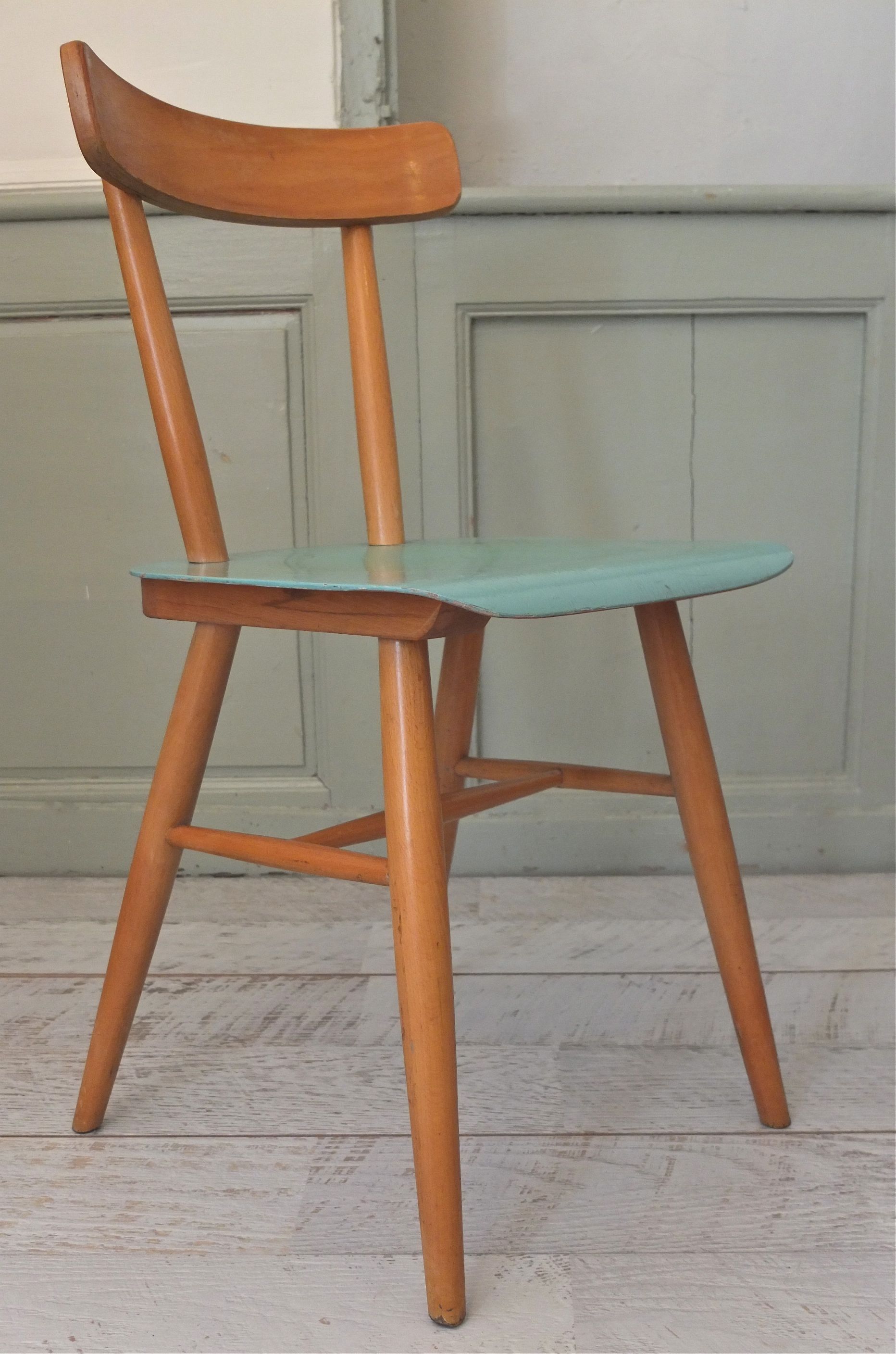 chaise ton_annees soixante_vintage_tchecoslovaque_slavia vintage