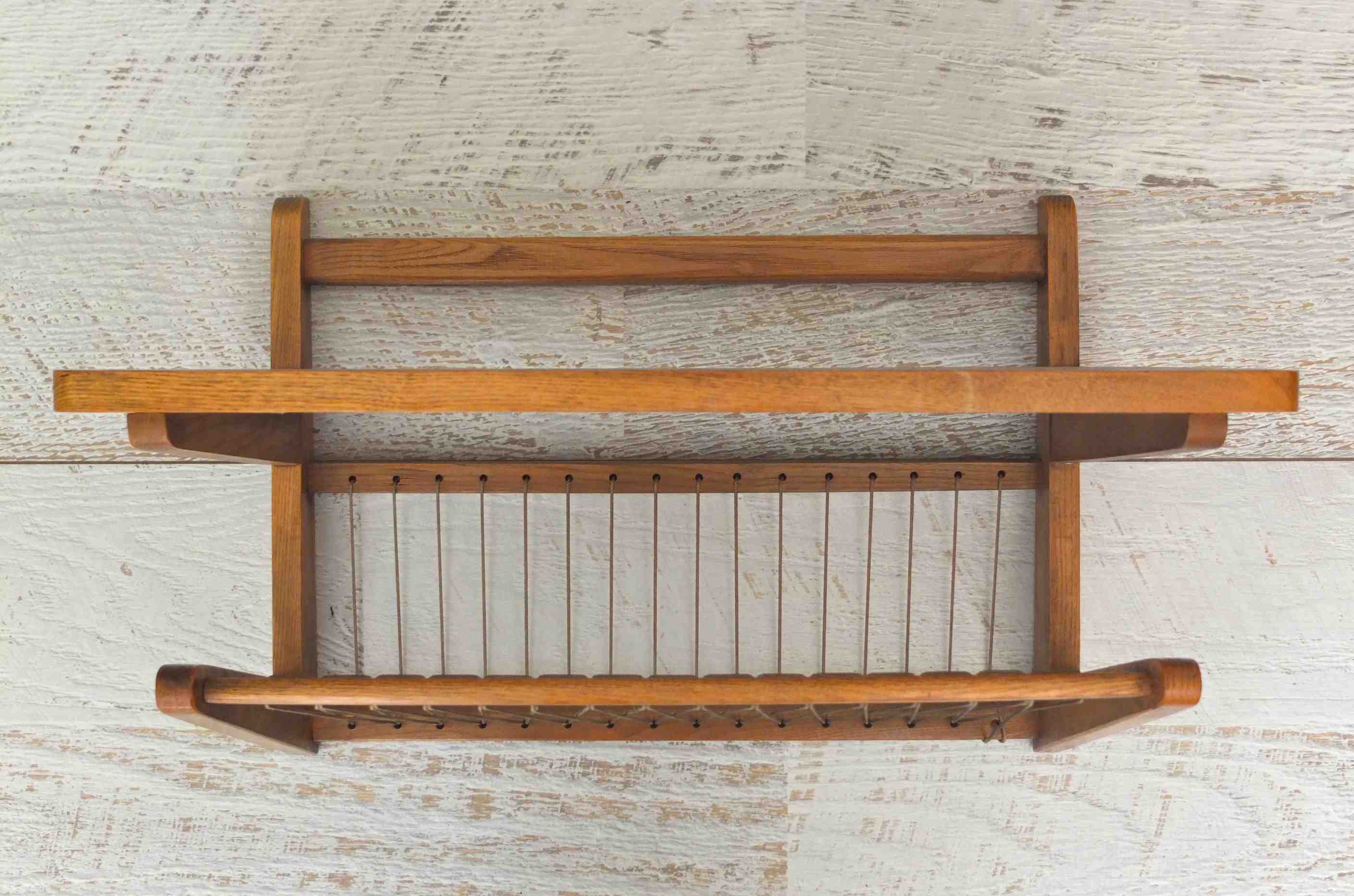 etagere des annees 60 de style mid-century angular "angular" slavia vintage 2