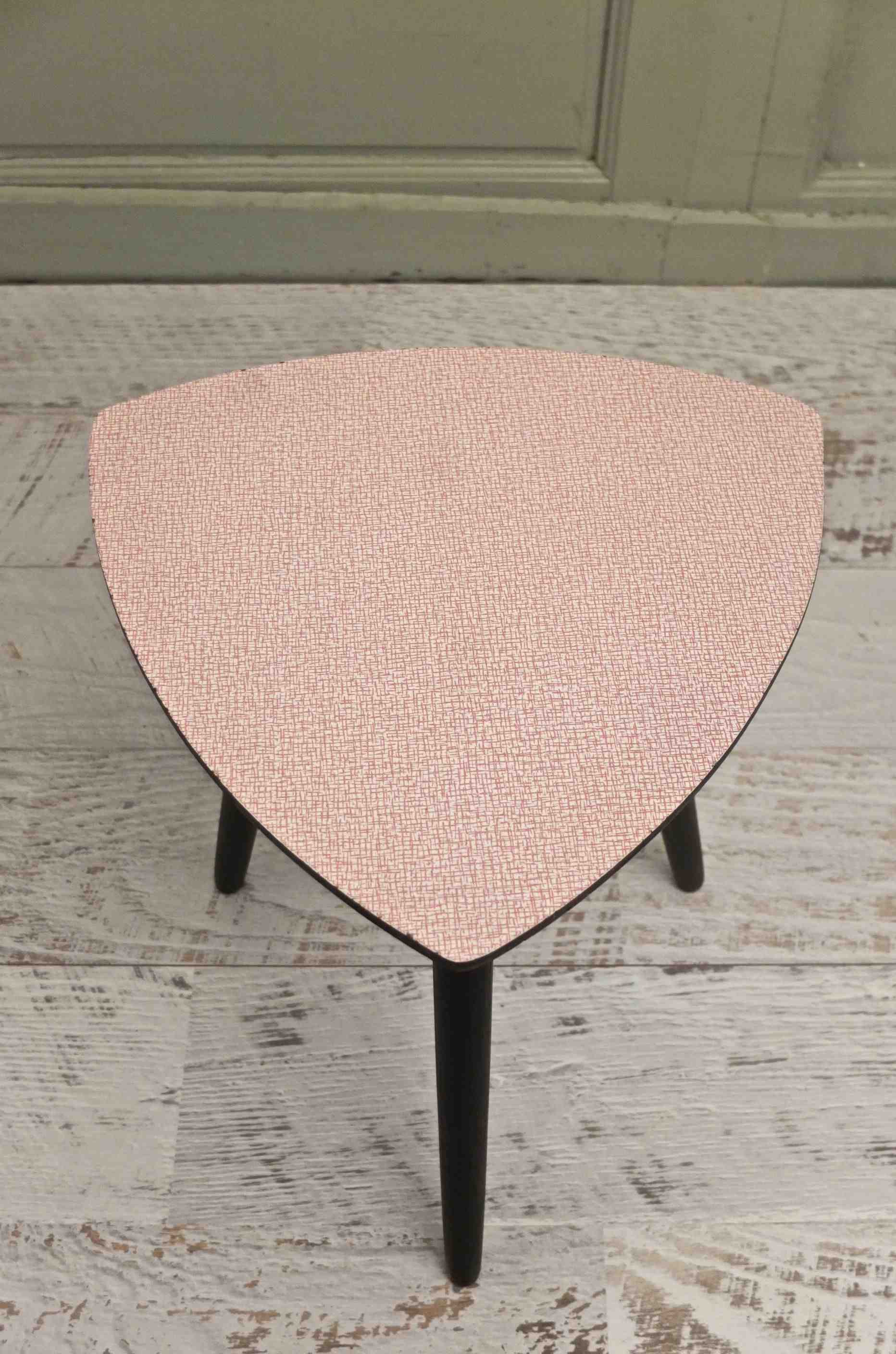 Slavia vintage petite table des années 50 Corbu 