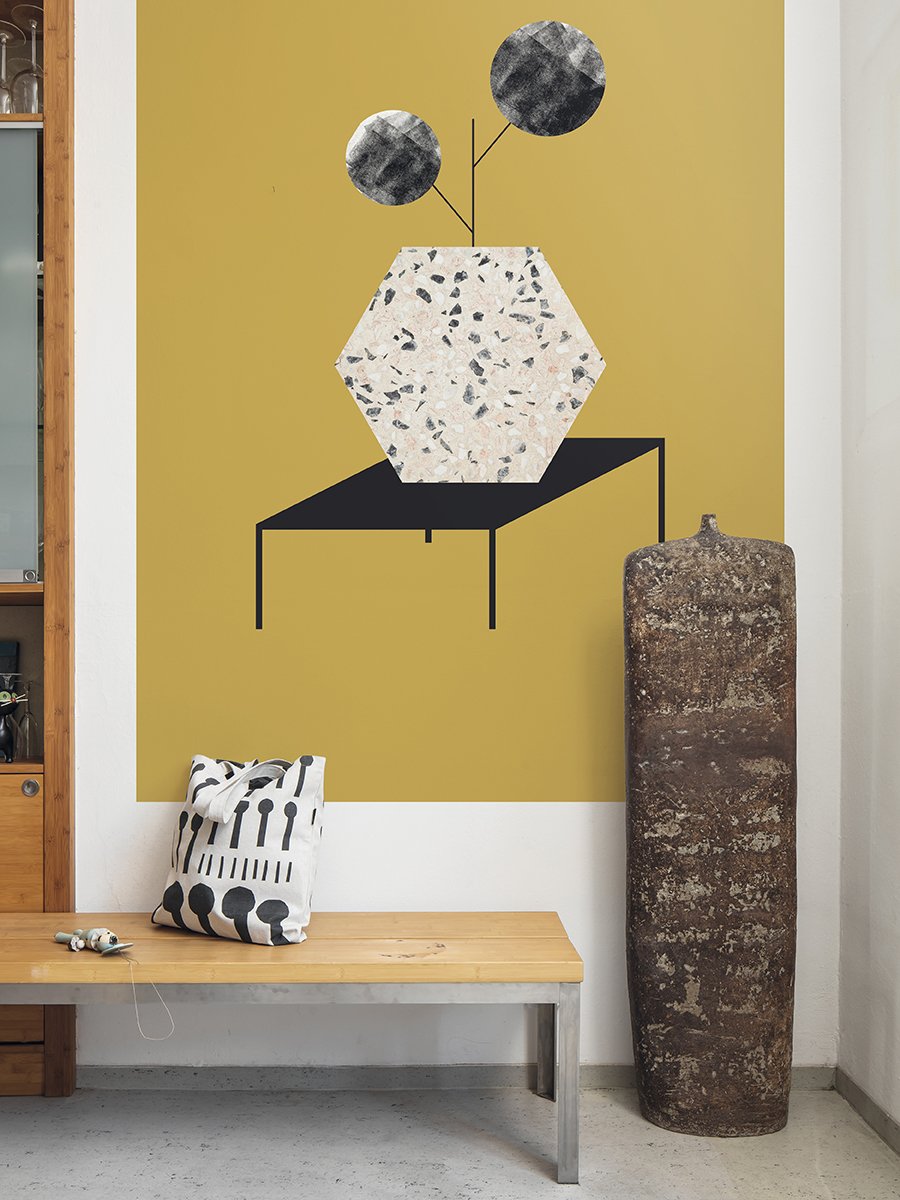 memphis_terrazzo_lavmi_design tcheque_papier peint_wall paper_slavia vintage