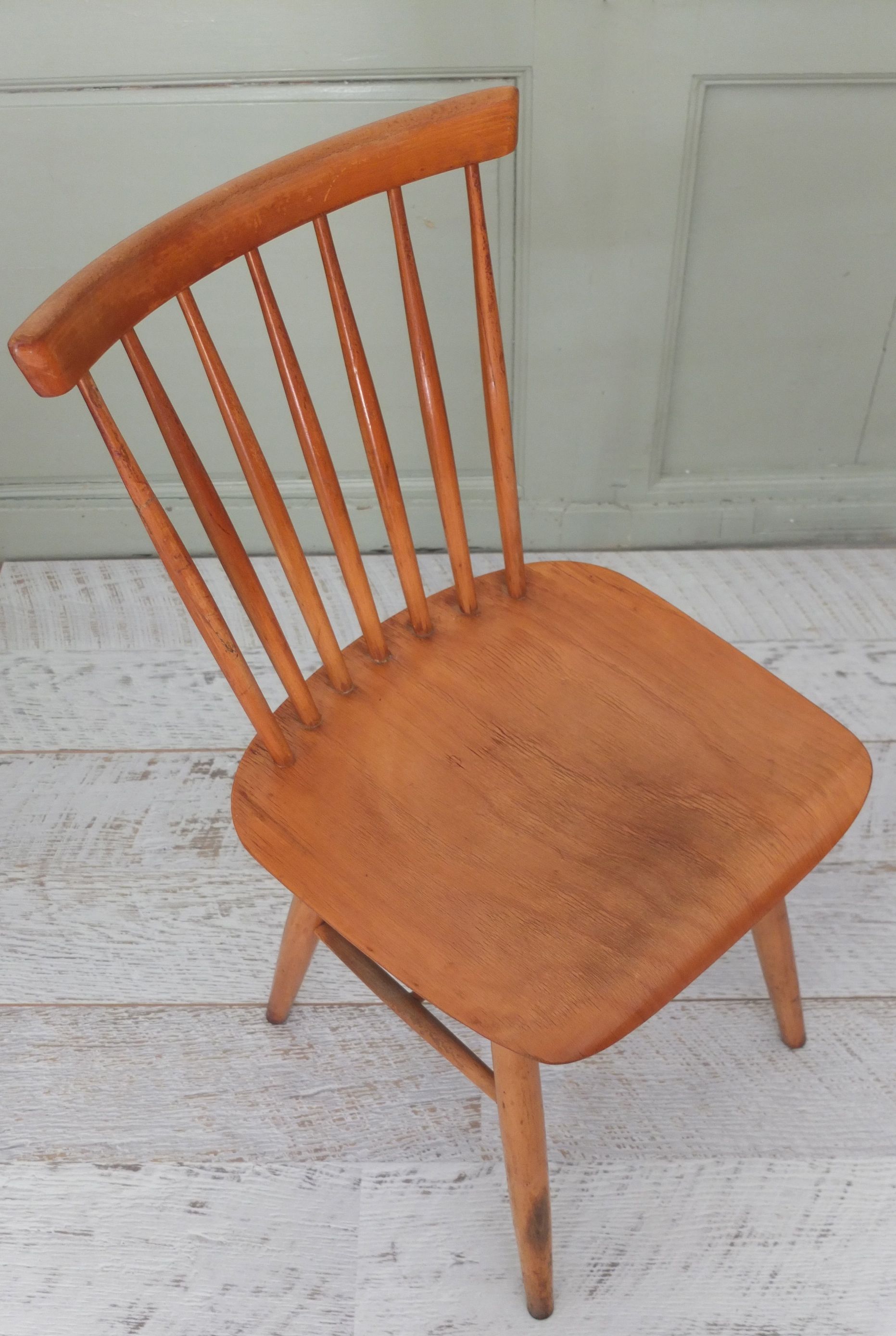 chaise à barreaux  Ton vintage tcheque Forest slavia vintage 4