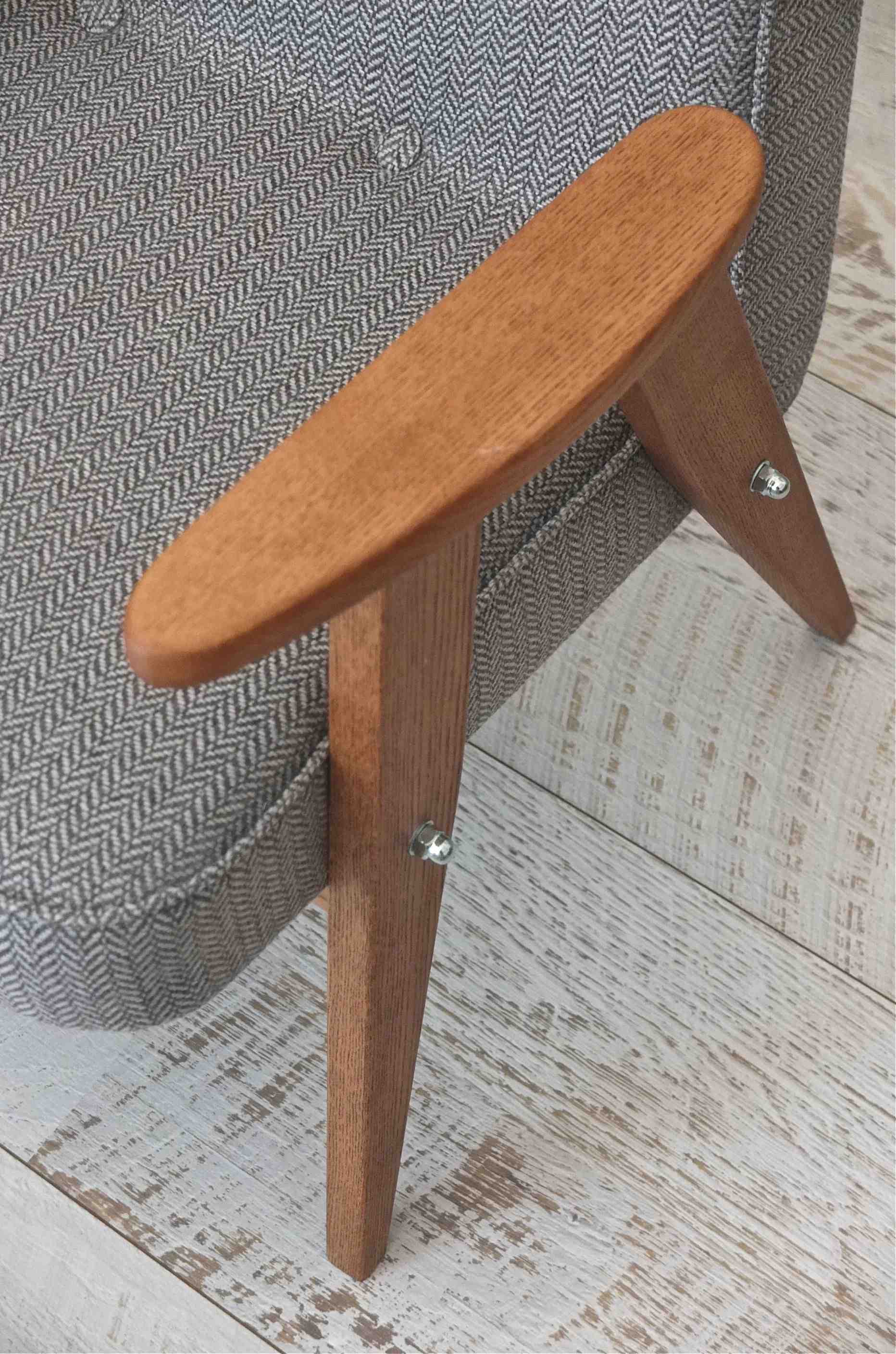 fauteuil 366 Jozef Chierowski 366 concept design polonais slavia vintage 5