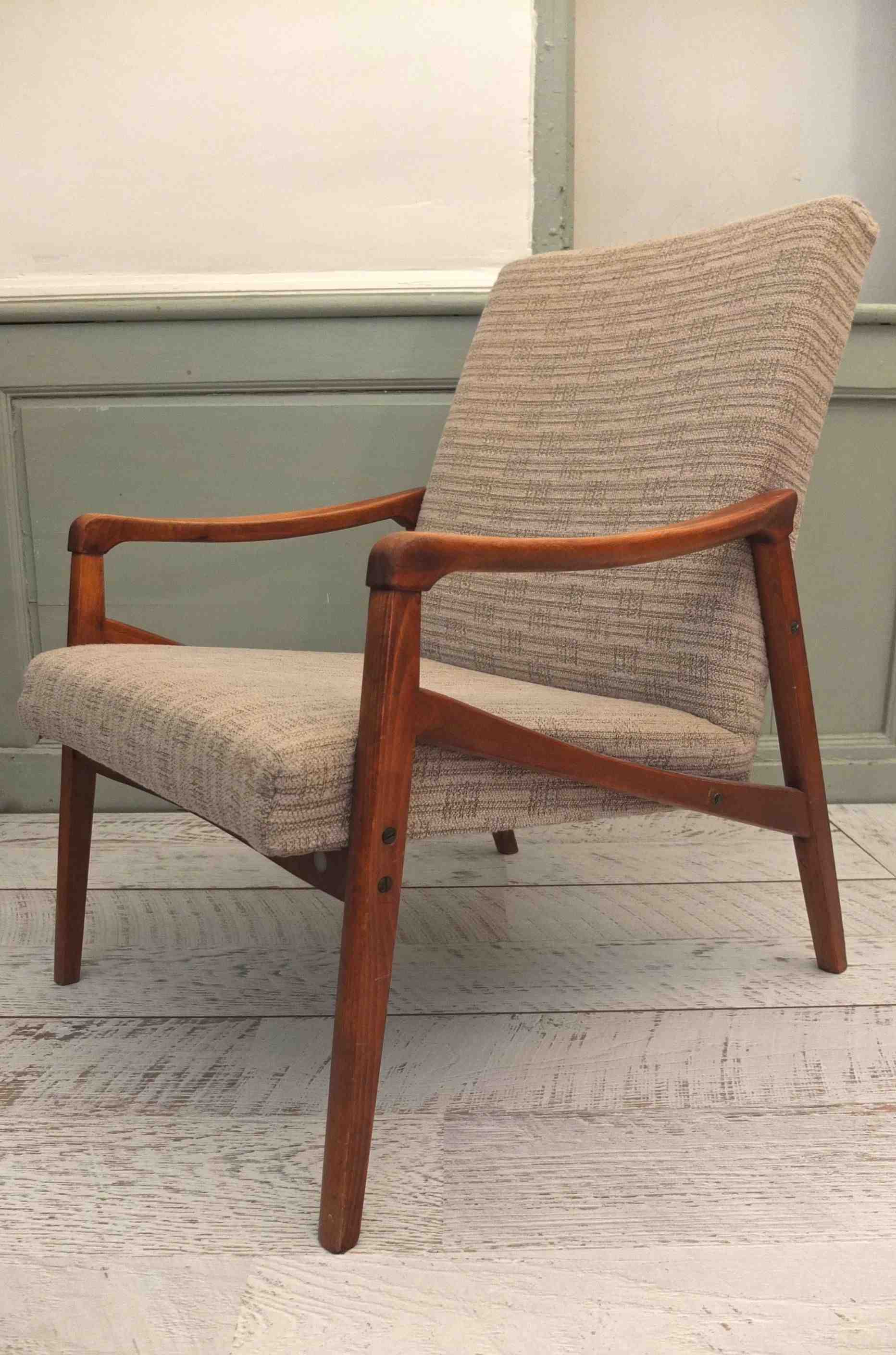Slavia Vintage fauteuil Borgen années 50