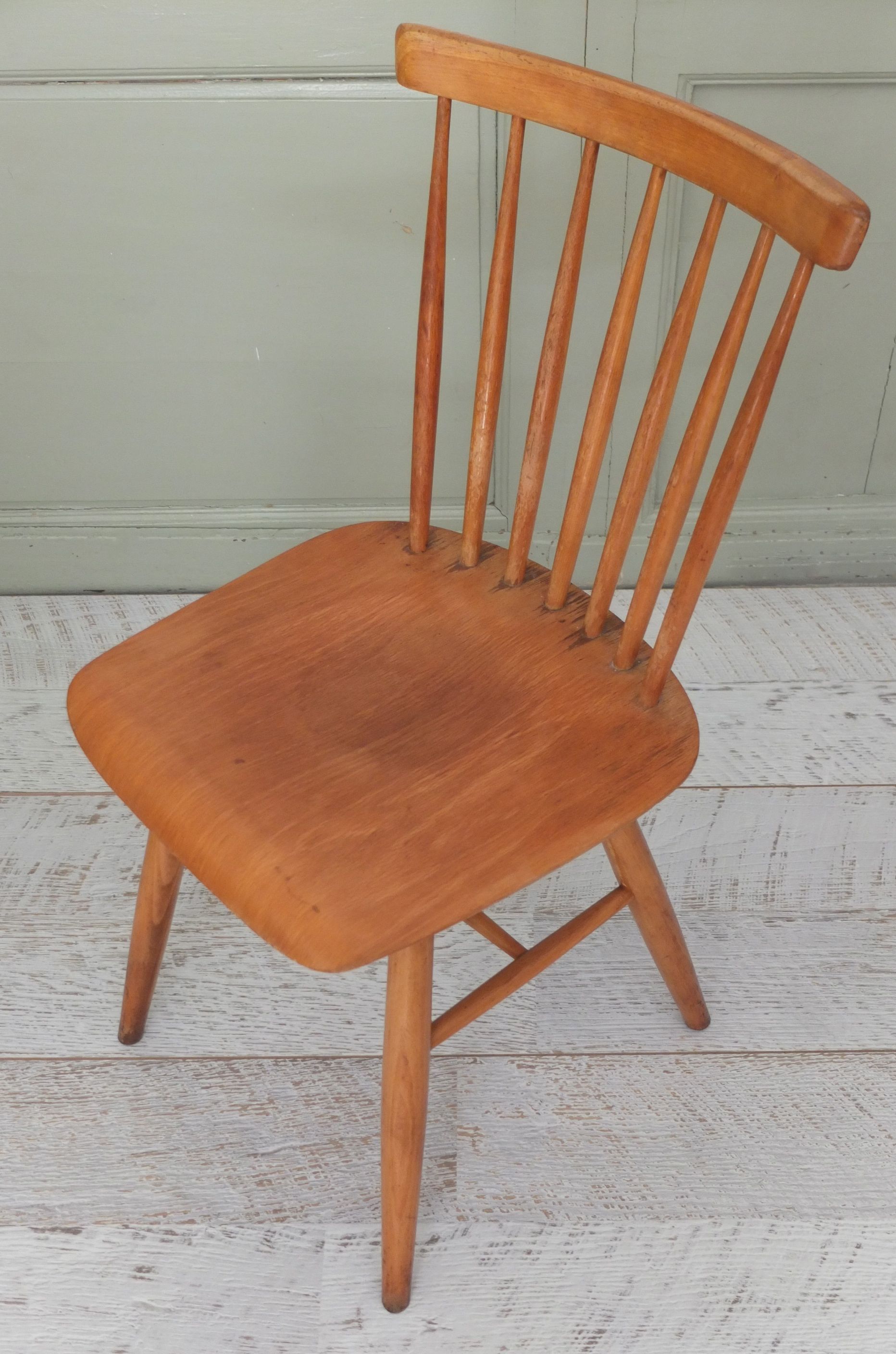 chaise à barreaux forest slavia vintage 3