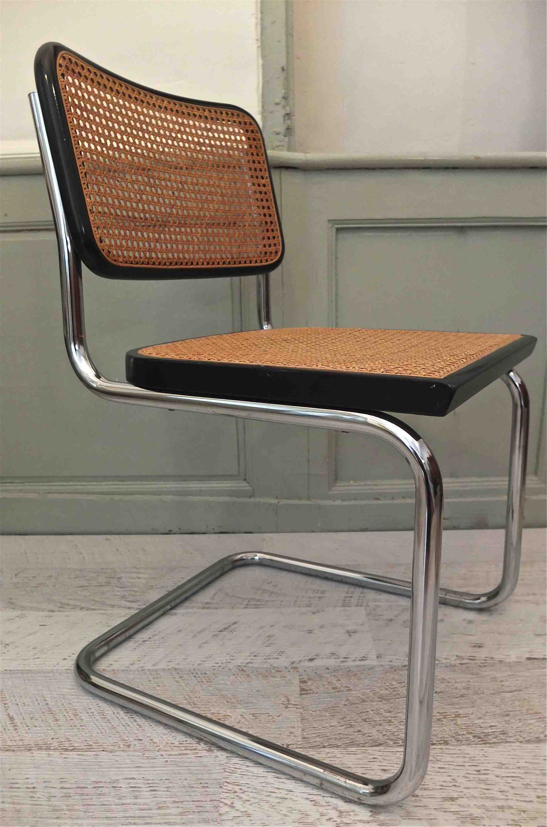 chaise Cesca  B64 de Marcel Breuer "Berlin " Slavia Vintage 