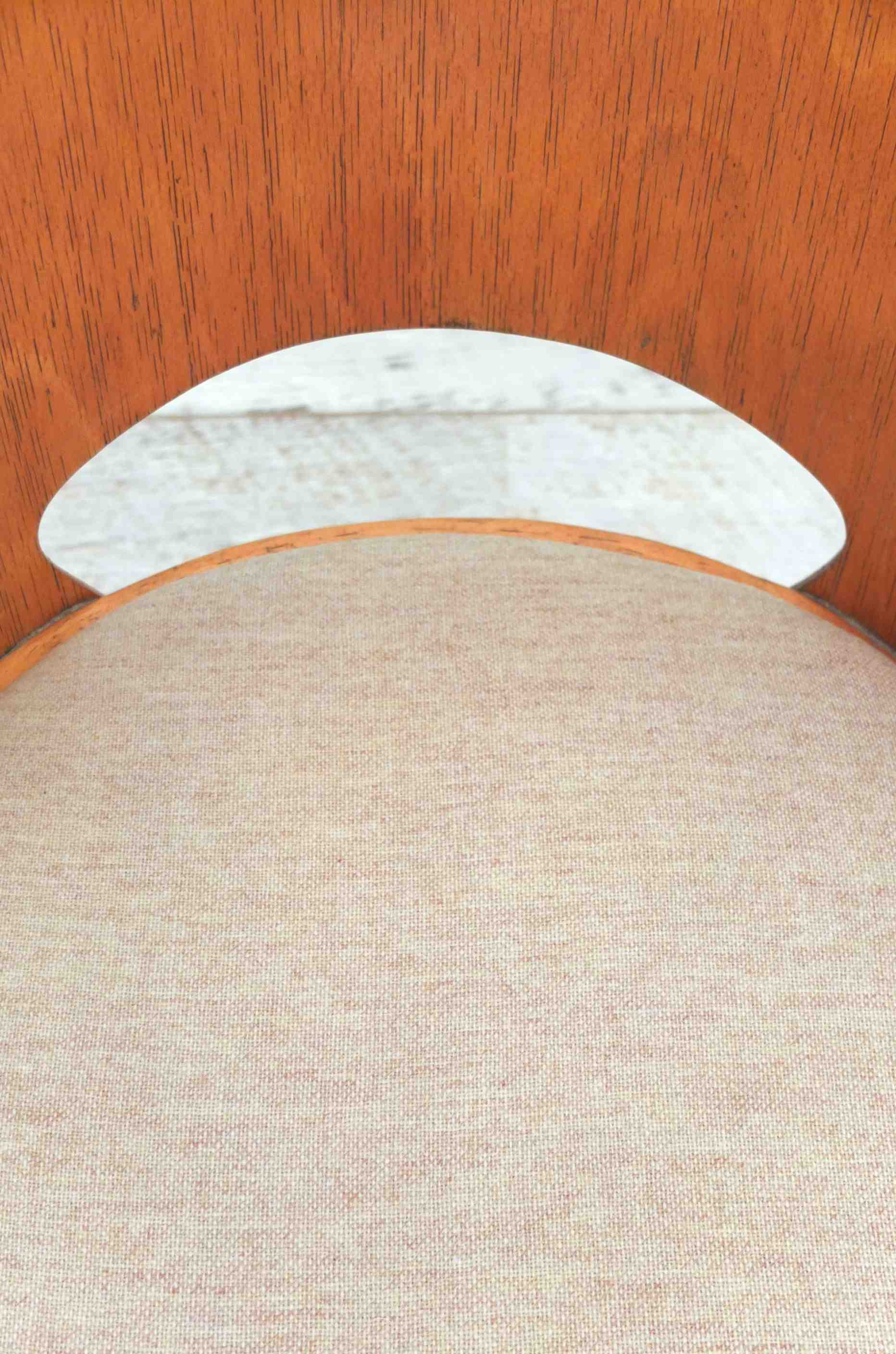 chaise Ton dossier en bois courbe Arco 4 Slavia Vintage 119