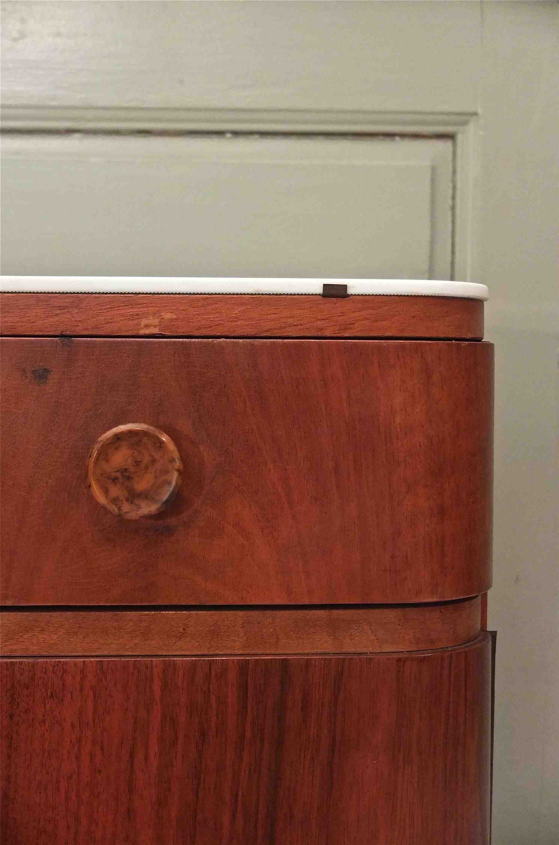 table de chevet art deco hopper slavia vintage