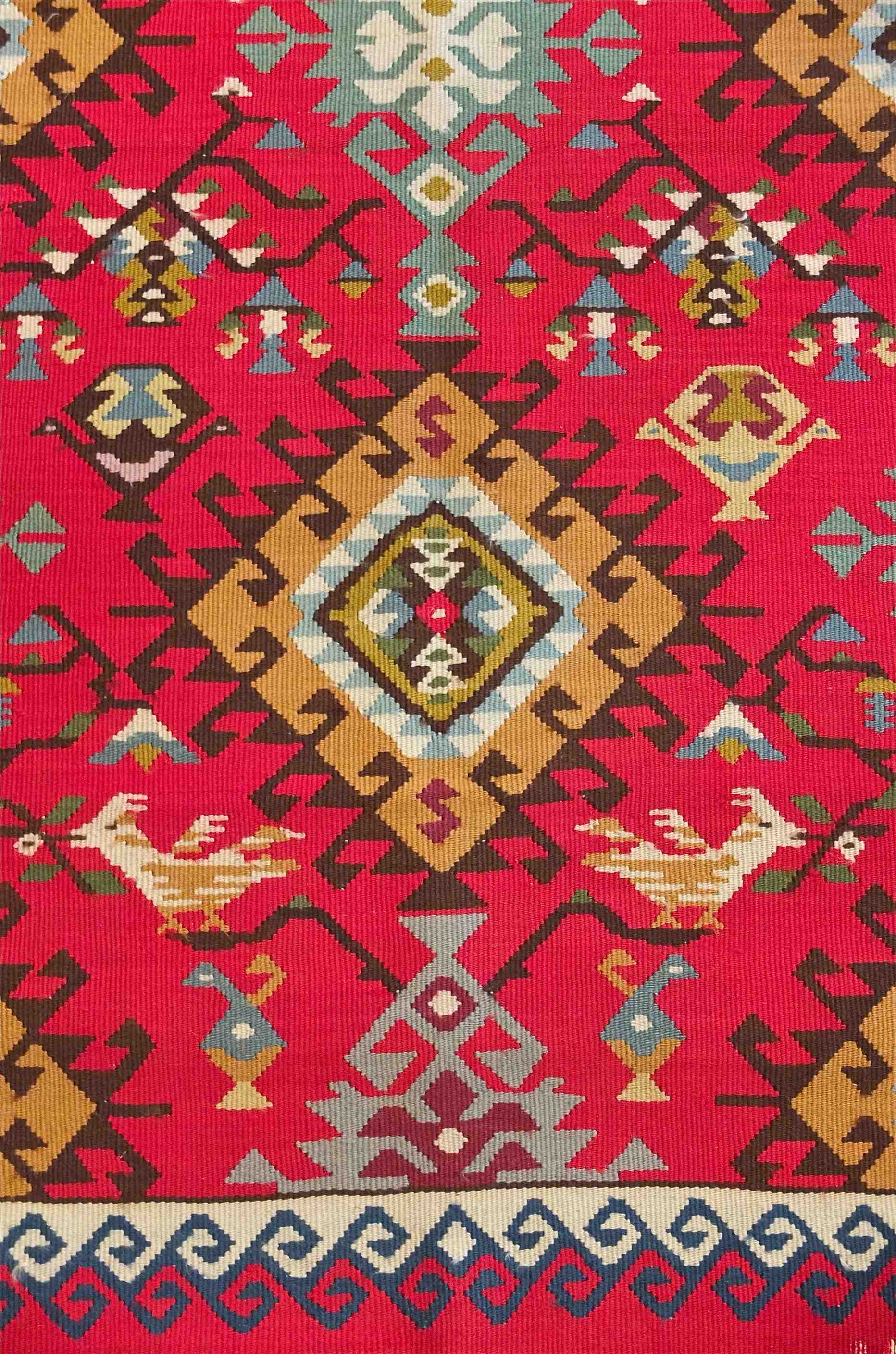 Slavia Vintage tapis vintage des annees 60 aux motifs Navajo "Cheyenne" annees 60