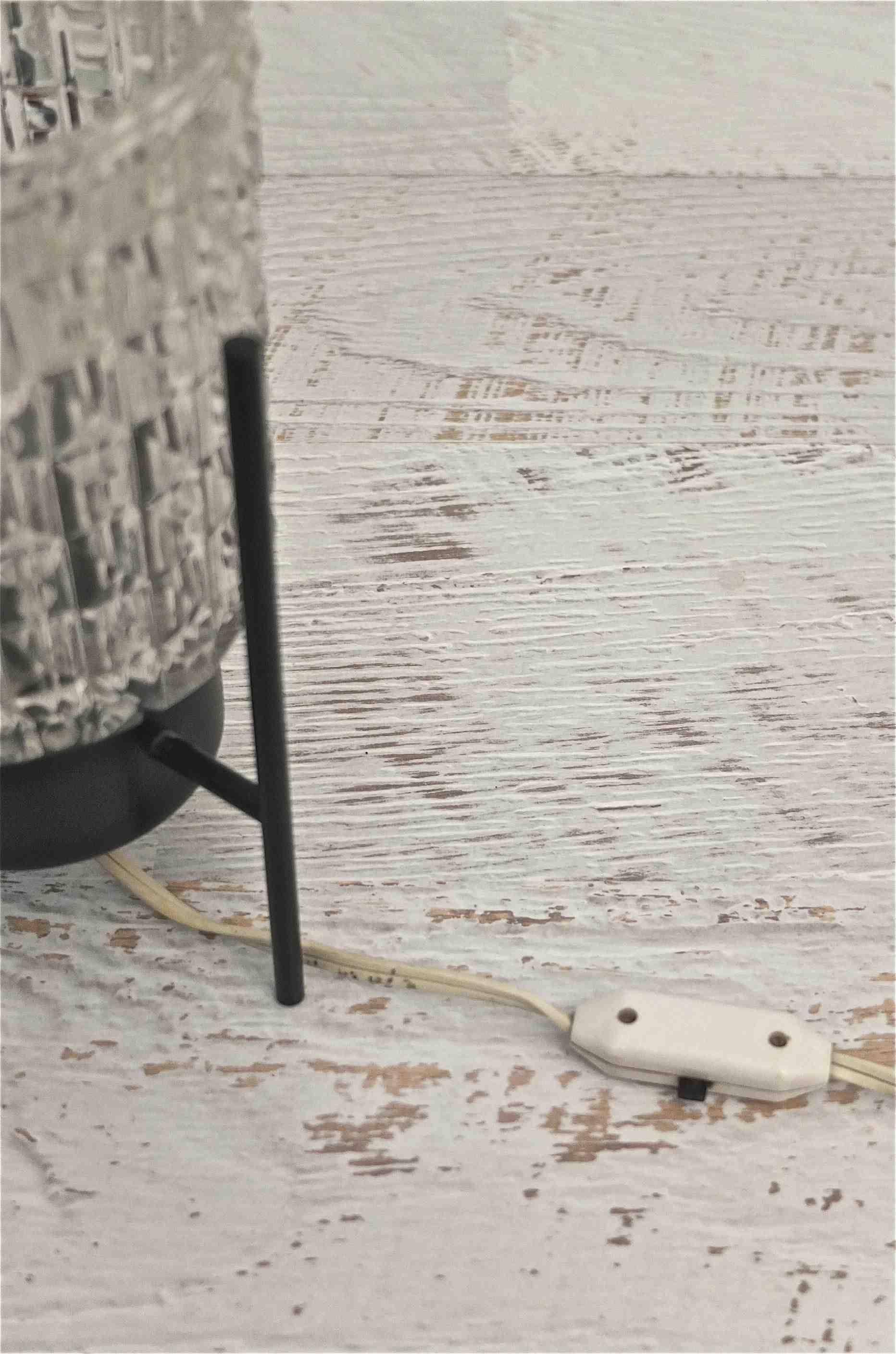 Slavia vintage détail interrupteur lampe Spoutnik années 60