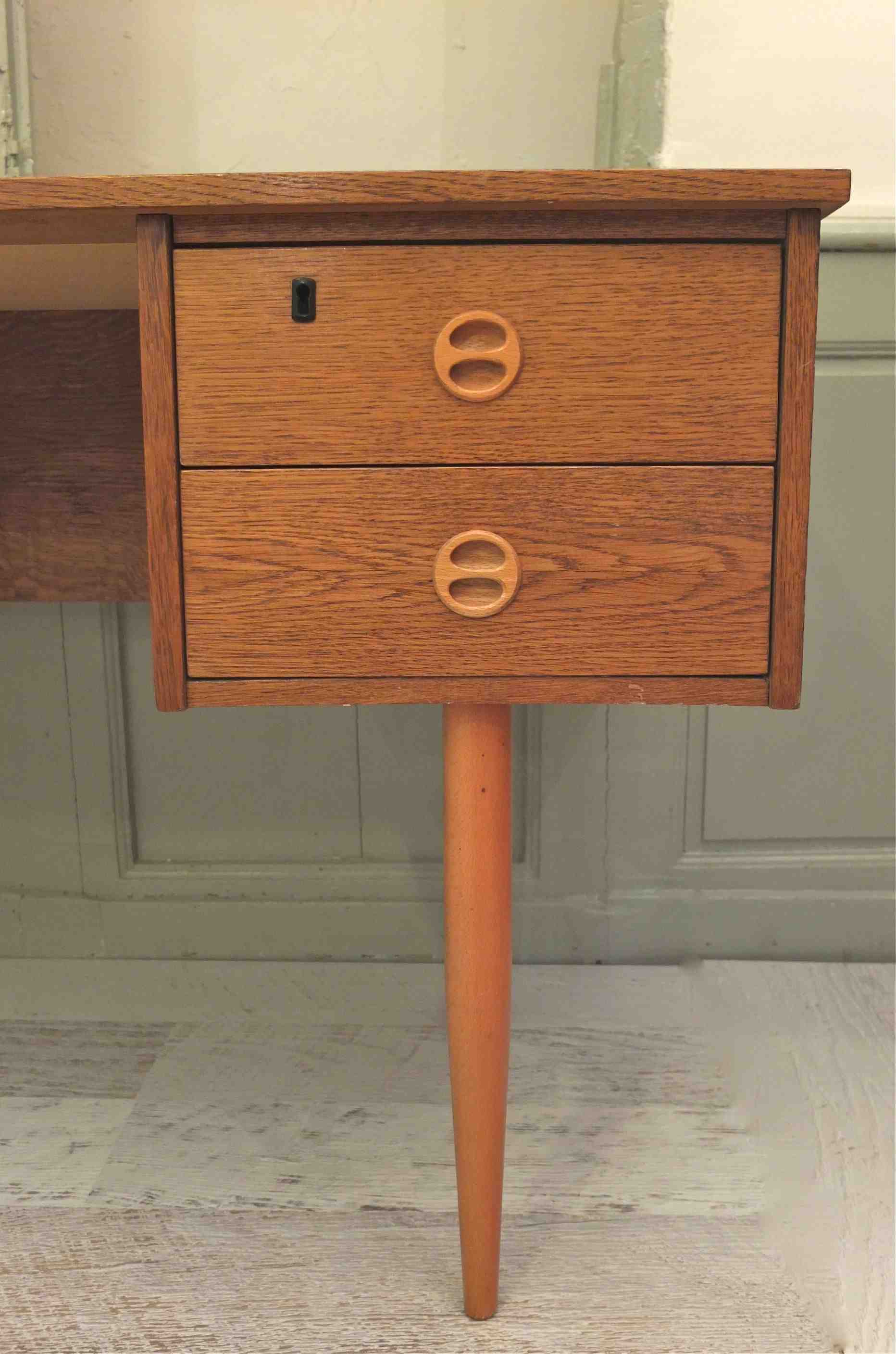 Slavia Vintage photo bureau allemand de style scandinave des années 60 vintage modèle "Essential"