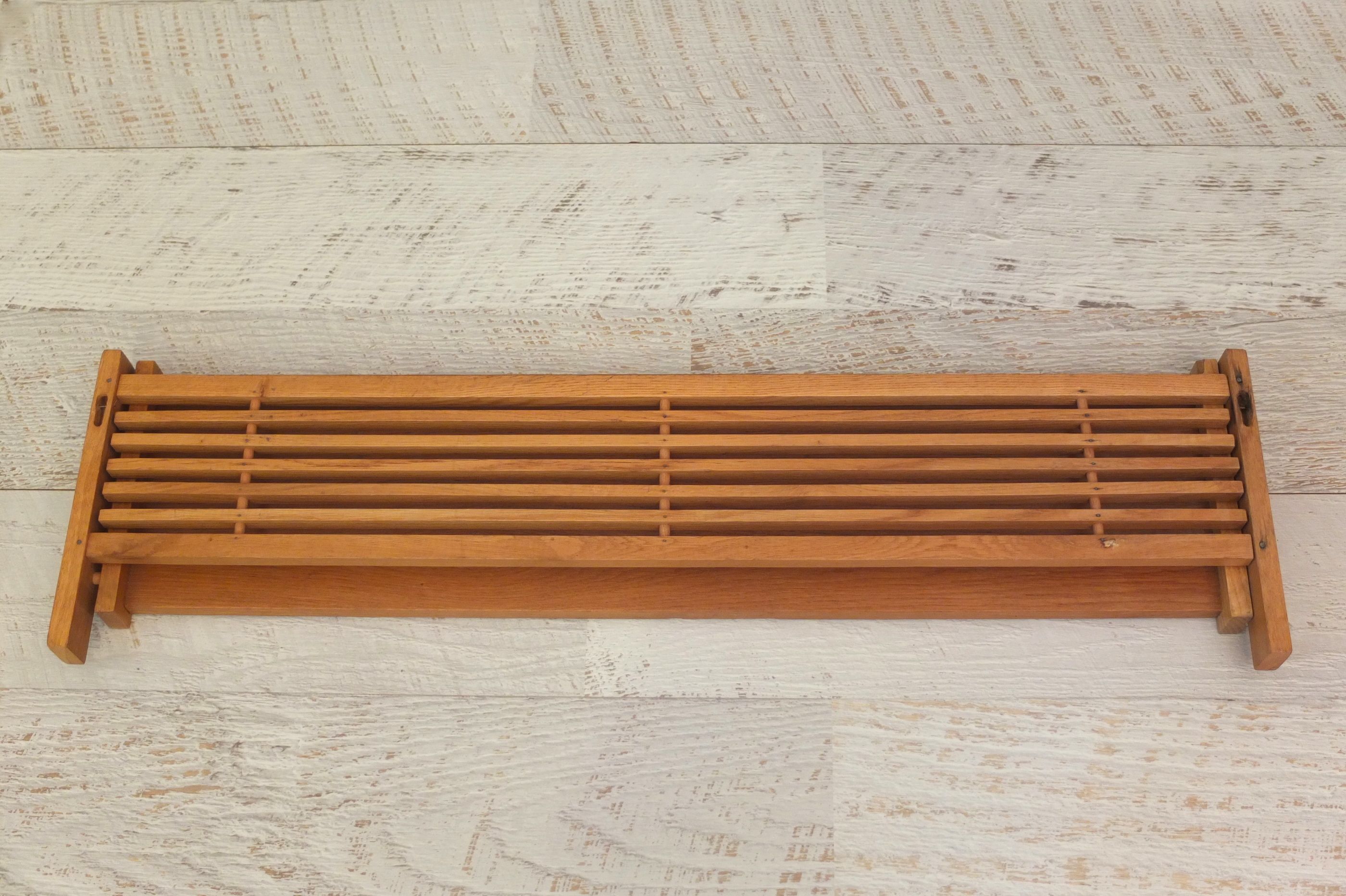 etagere vintage en bois  annees 60 Slavia vintage 3
