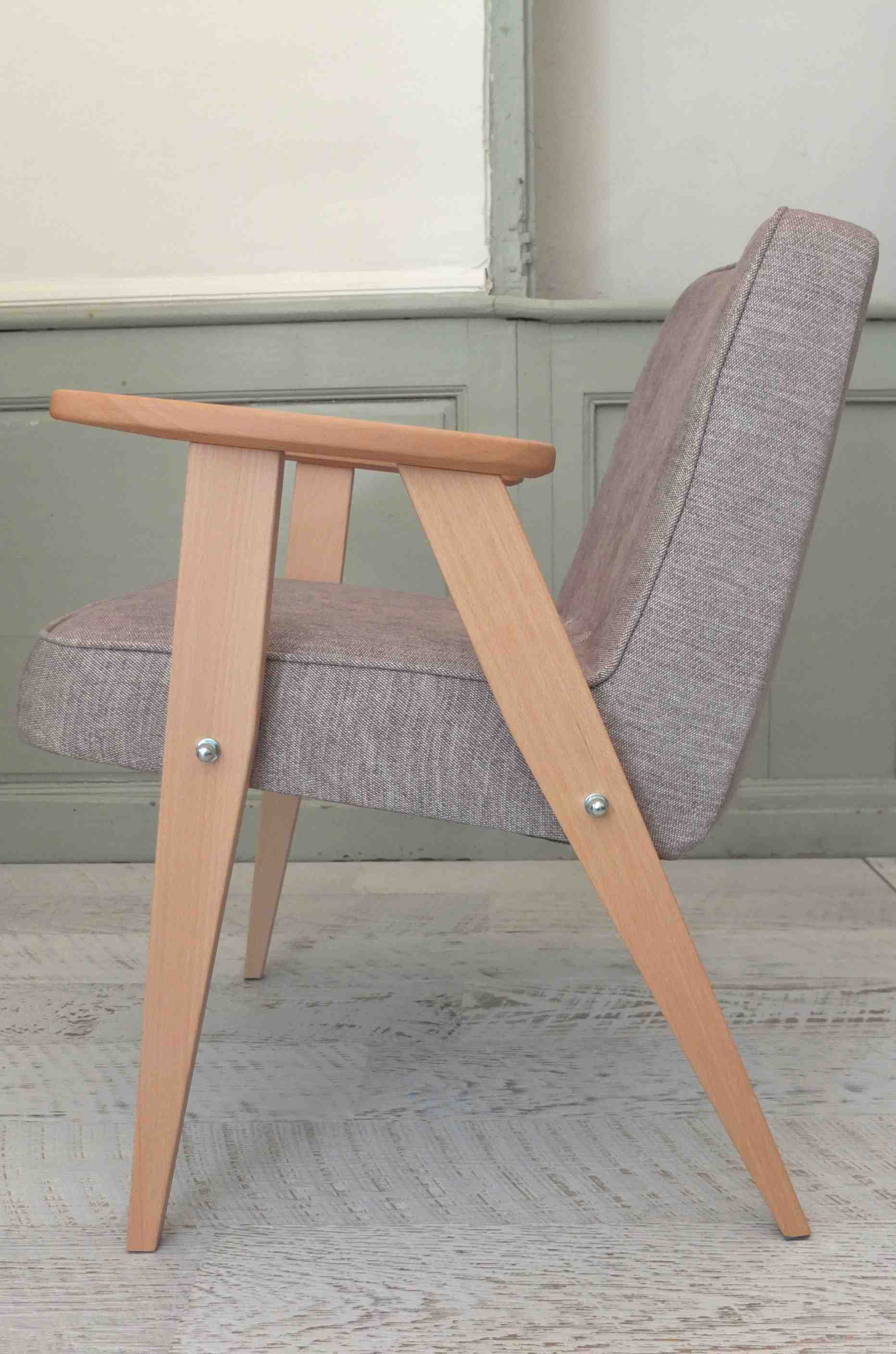 fauteuil 366 Jozef Chierowski 366 concept design polonais slavia vintage 13