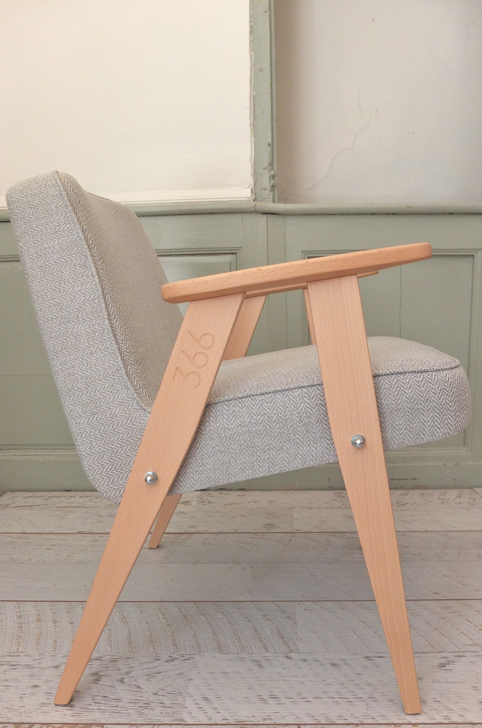 fauteuil polonais "366" Jozef Chierowski 366 concept slavia vintage 7