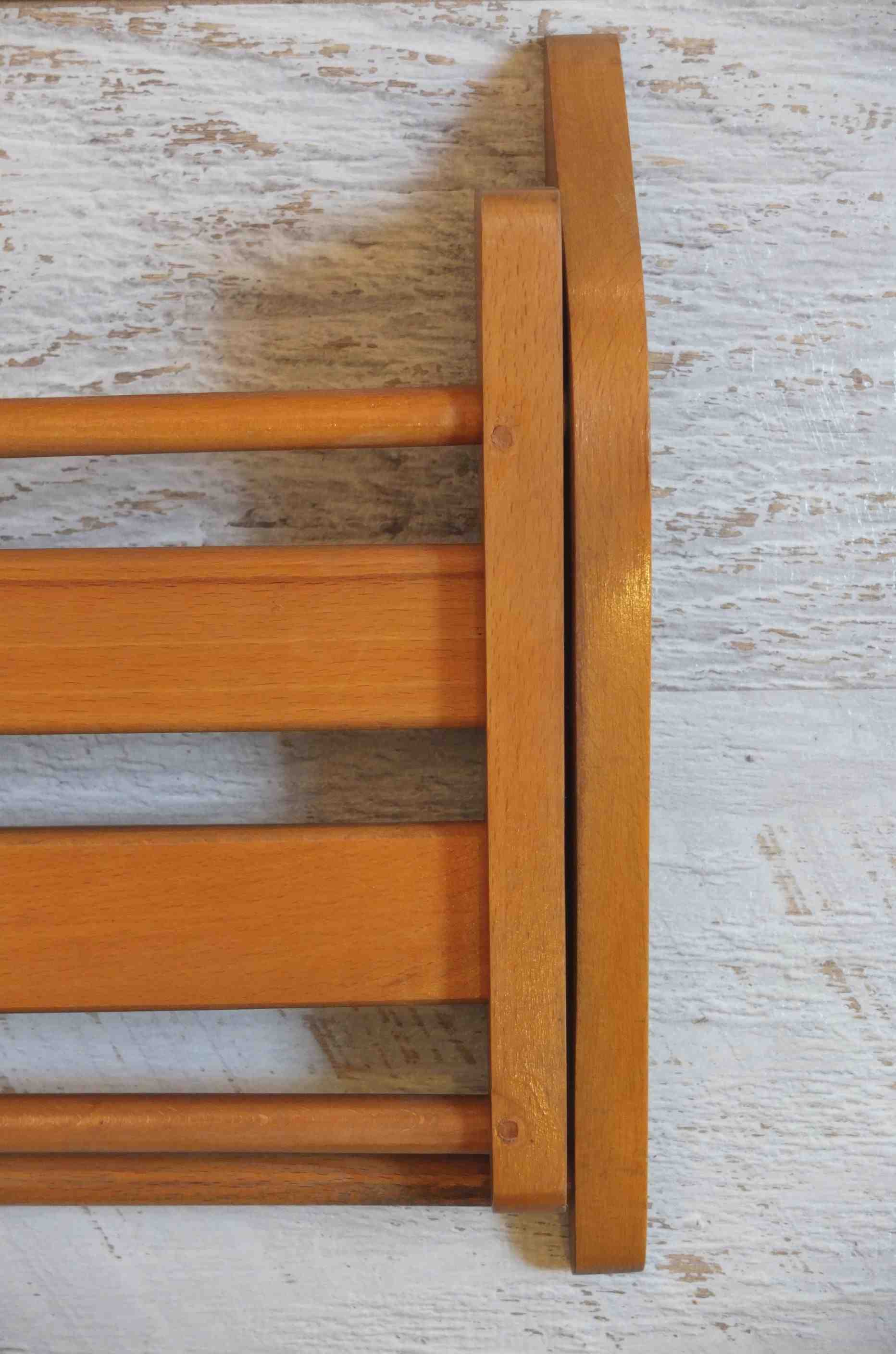 Slavia Vintage etagere en bois vintage rabattable "Road Trip" 3