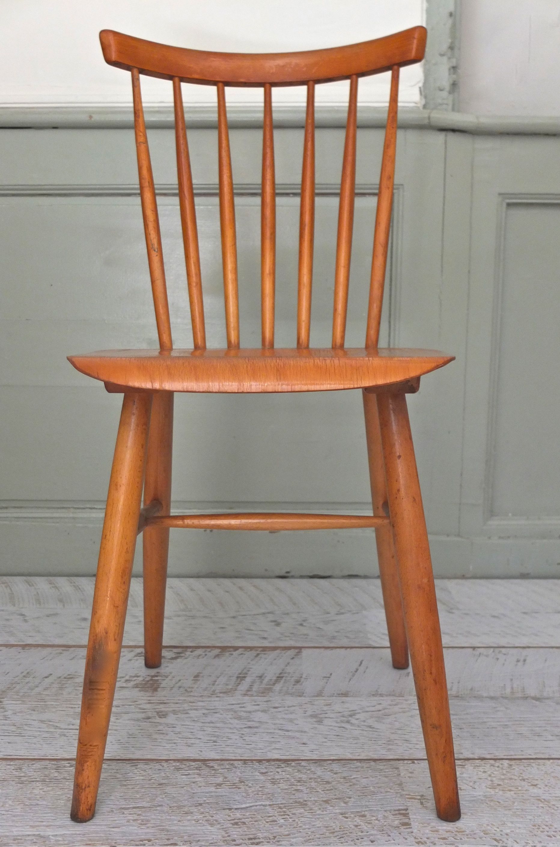 chaise à barreaux  Ton vintage tcheque Forest slavia vintage 2