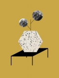 lavmi - design tchèque - mural "Terrazzo ocre" 