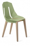 tabanda - chaise "Diago" vert menthe - RAL 6021 - design polonais 