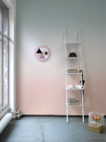 lavmi - design tchèque - mural "Fog" (3 couleurs disponibles : gris/rose, rose/cannelle, & bleu/beige) 