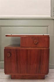 Lot de deux tables de chevet de style Art Déco "Hopper"
