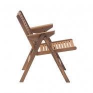 Fauteuil rex lounge - noyer - design slovène - Rex Krajl