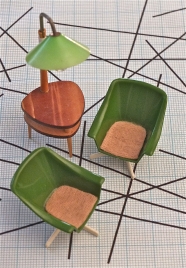 Jouets des années 60 / maquette  de style Mid-century "Sterling"