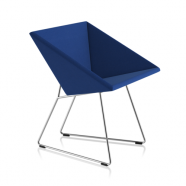 Fauteil RM57 - bleu foncé uni