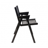 Chaise rex - noir - design slovène - Rex Krajl