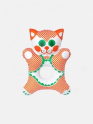libuse niklova - jouet gonflable Kitty - Fatra - design tchèque