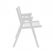 Chaise rex - blanc - design slovène - Rex Krajl